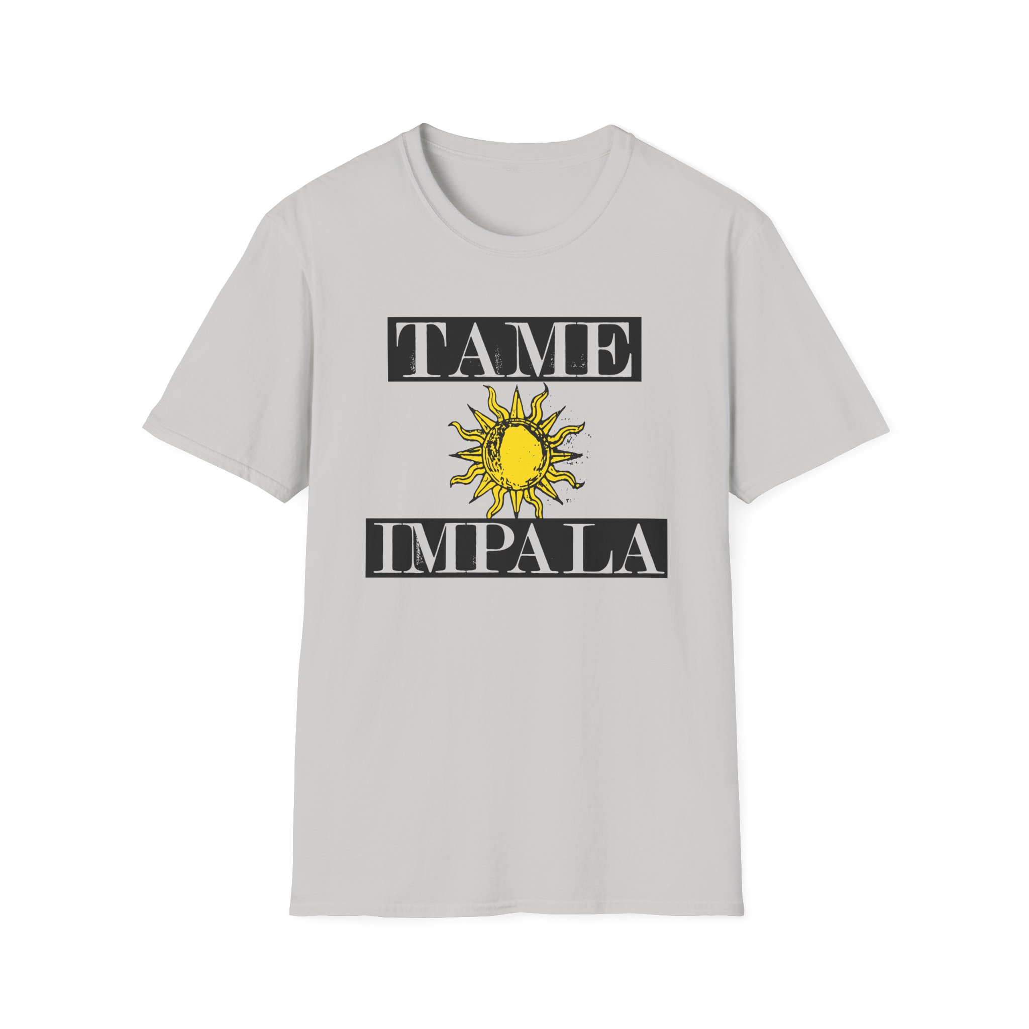 Tame Impala Run From The Sun Unisex Softstyle T-Shirt - Image 9