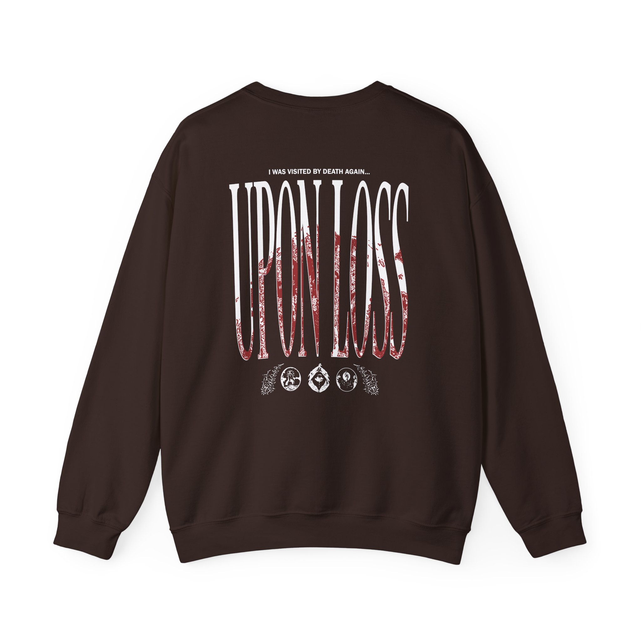 Knocked Loose Atop Your Throne Unisex Heavy Blend™ Crewneck Sweatshirt - Image 4