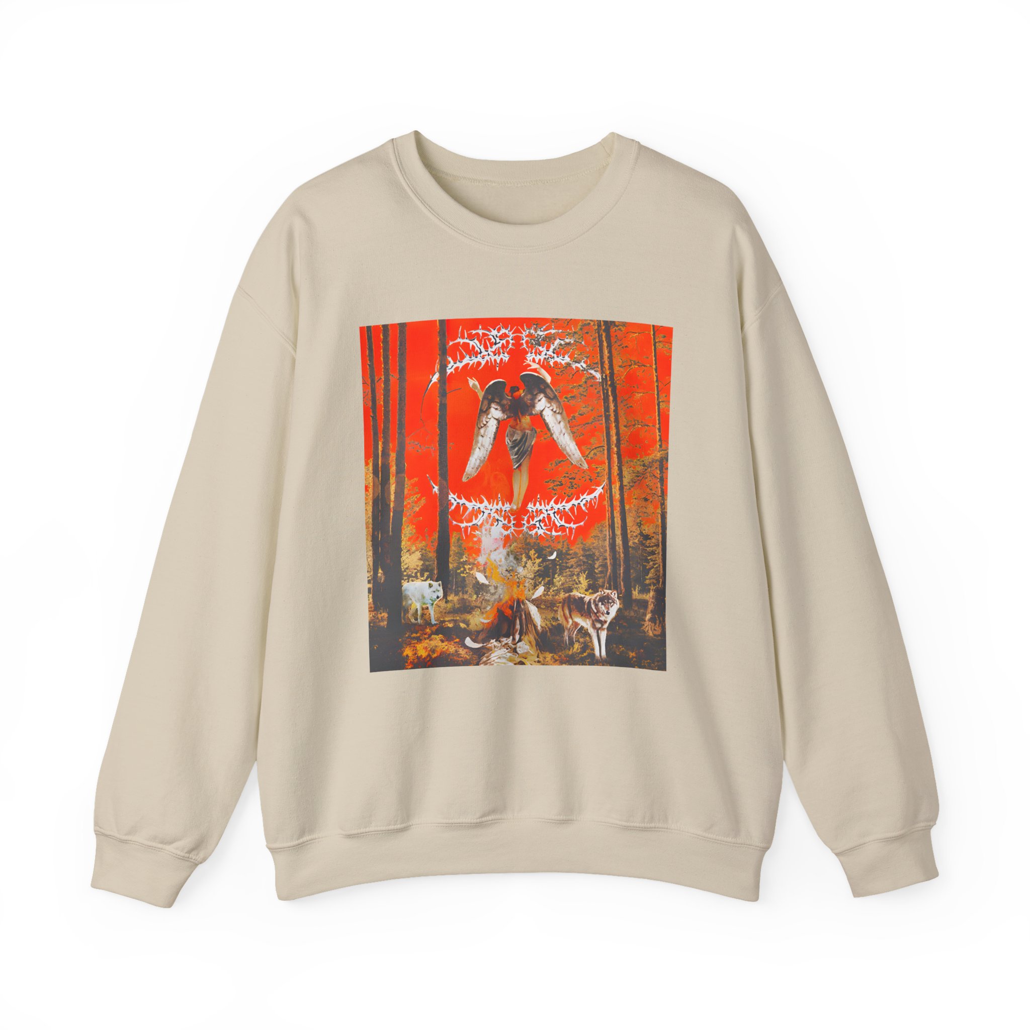 Knocked Loose Upon Loss Wolves Unisex Heavy Blend™ Crewneck Sweatshirt - Image 5