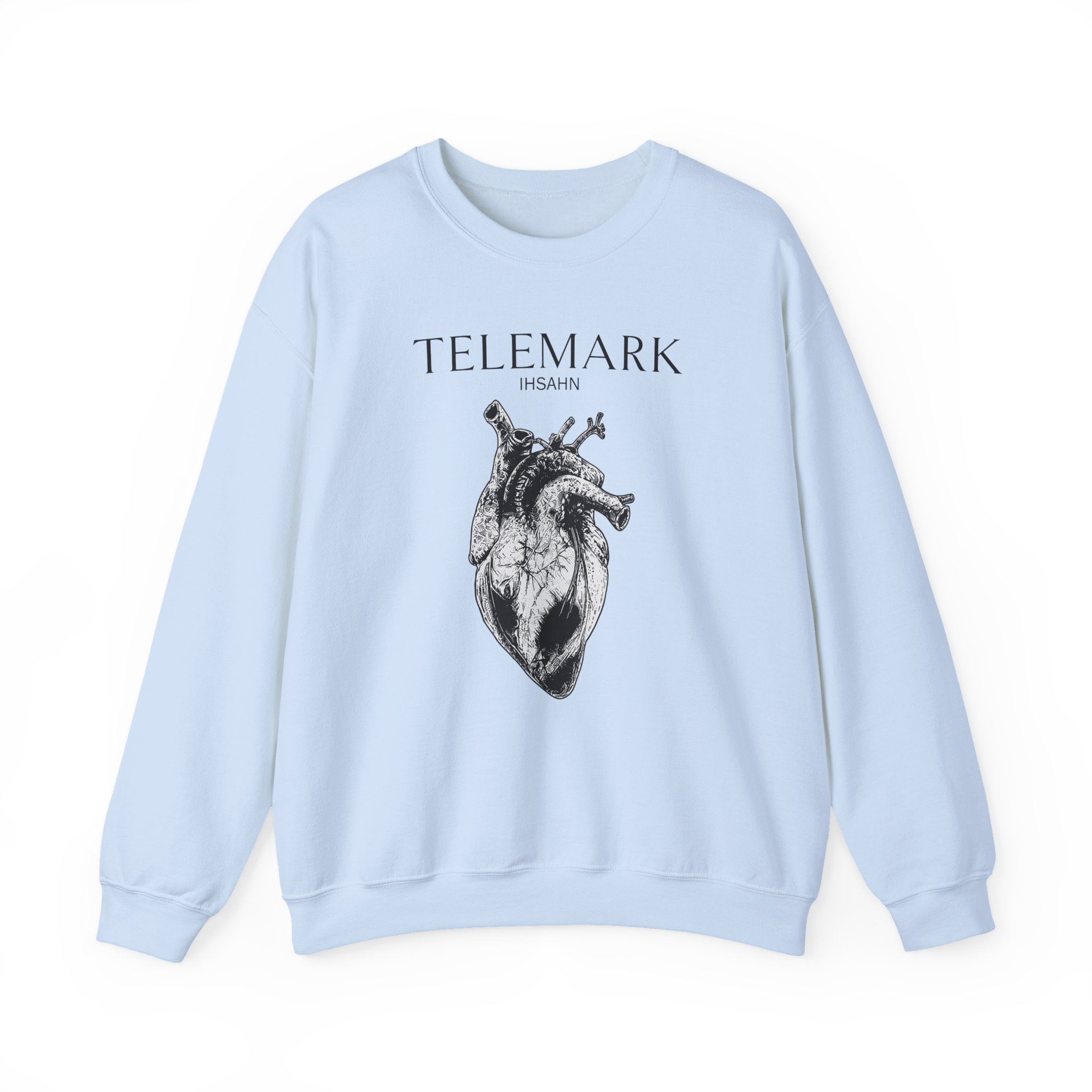 Ihsahn Heart Unisex Heavy Blend™ Crewneck Sweatshirt - Image 13