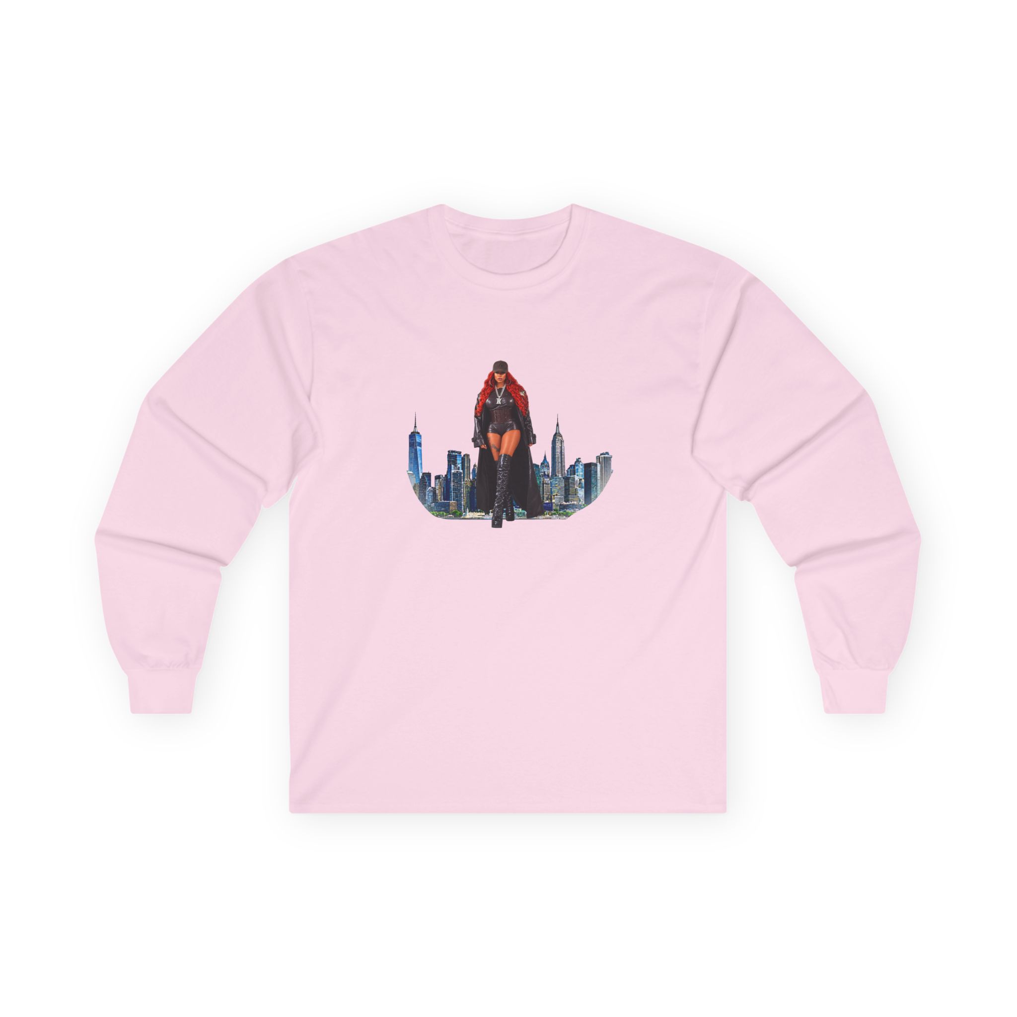 Mary J Blige City Unisex Ultra Cotton Long Sleeve Tee - Image 15