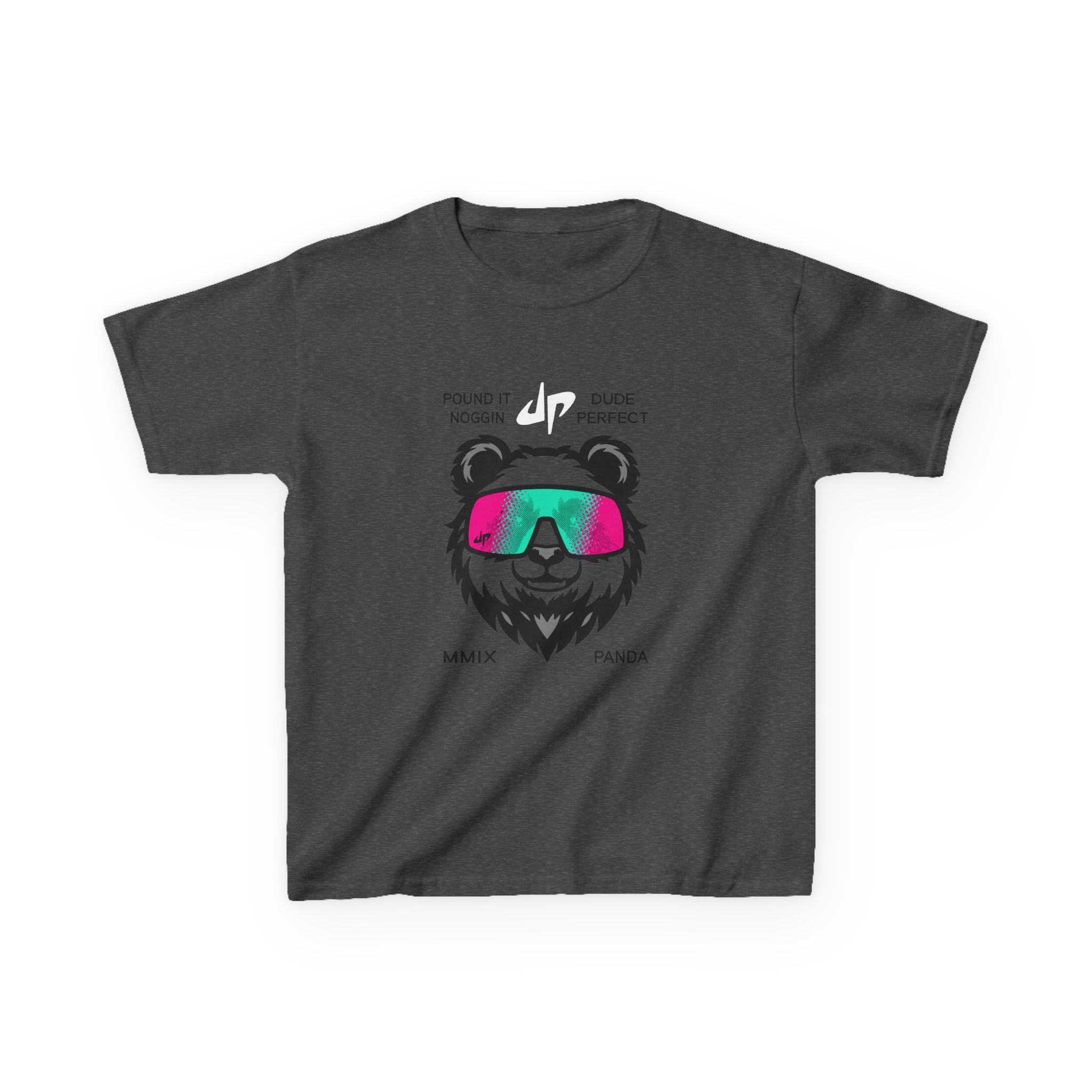 Dude Perfect Drippy Panda Kids Heavy Cotton™ Tee - Image 15