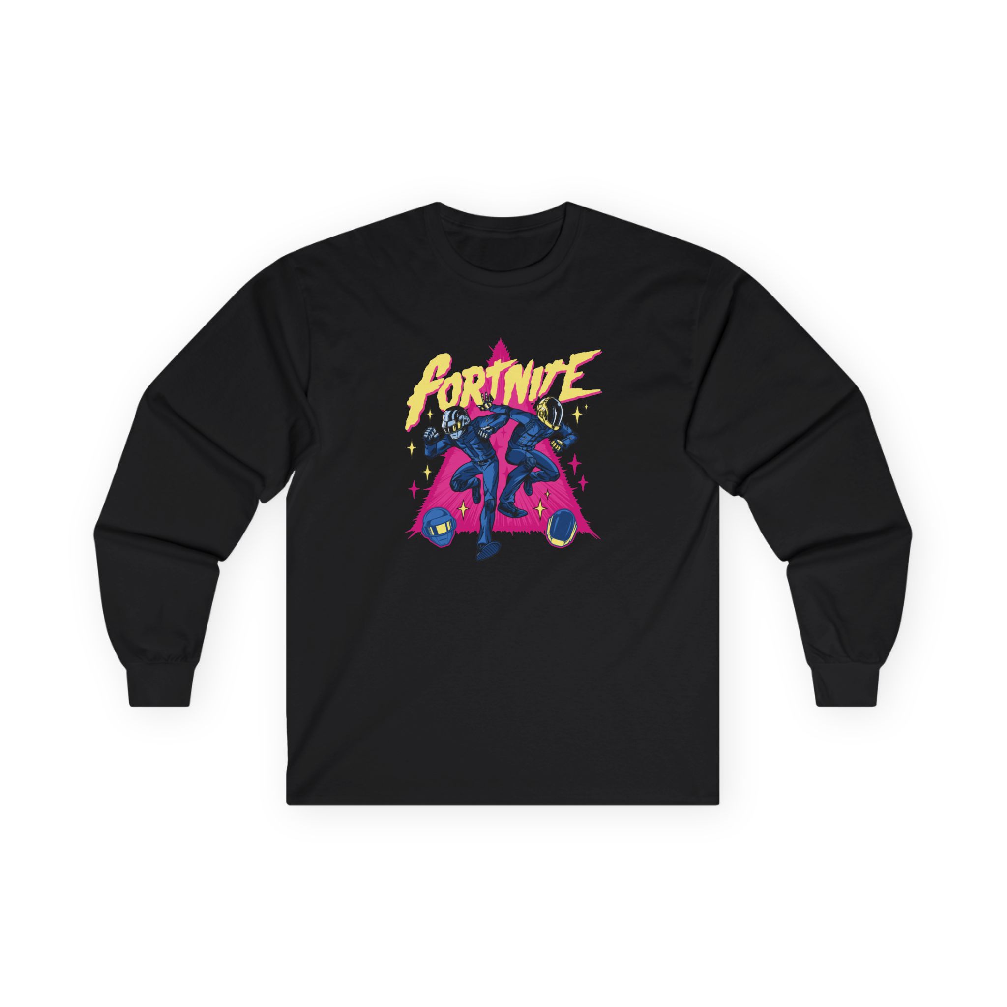 Daft Punk Ortnite X Daft Punk Unisex Ultra Cotton Long Sleeve Tee