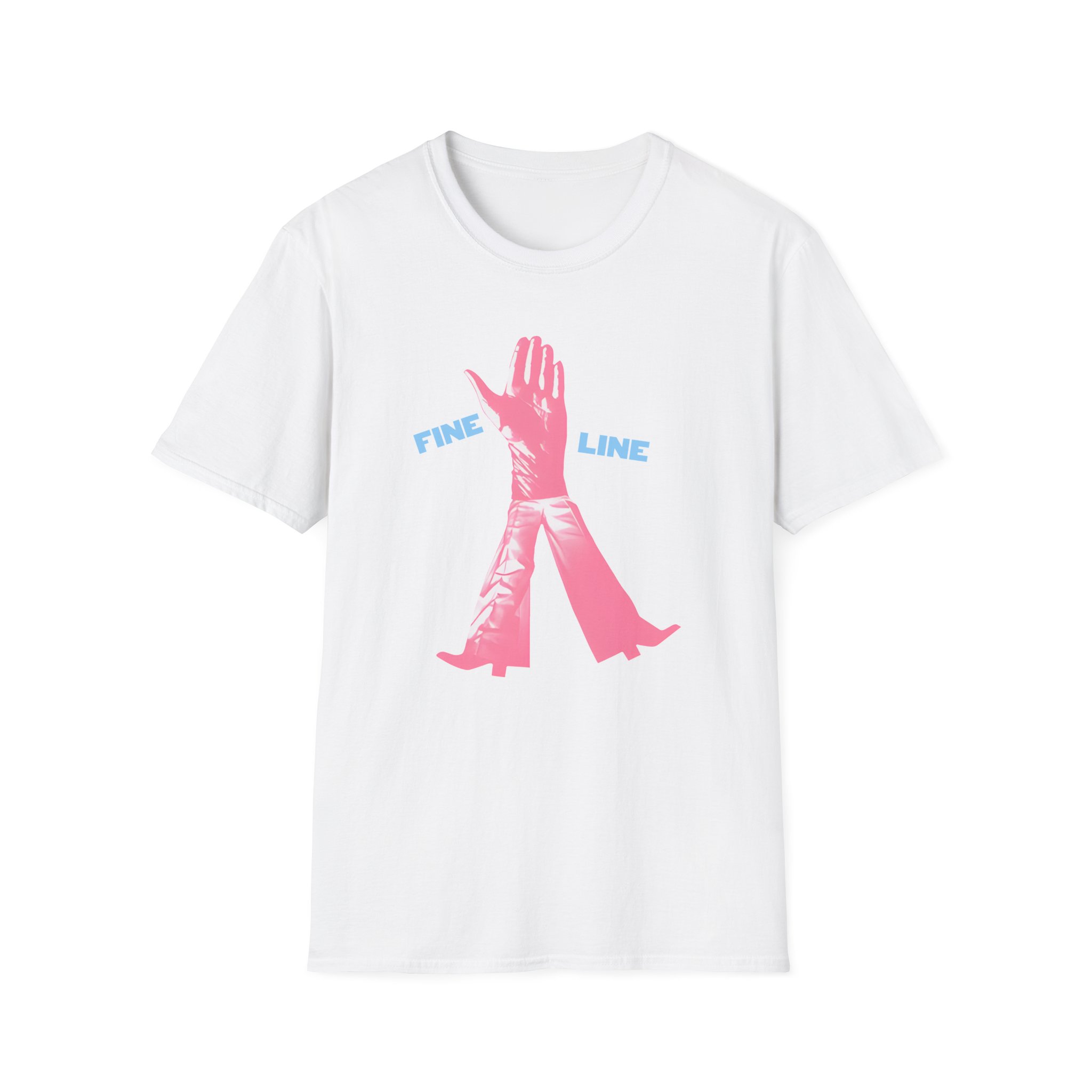 Love on Tour Fine Line Unisex Softstyle T-Shirt