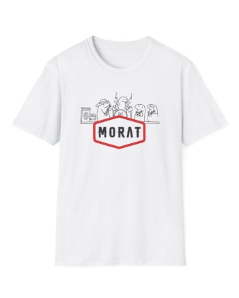 Morat Name Drawing Flork Playera Unisex Softstyle T-Shirt
