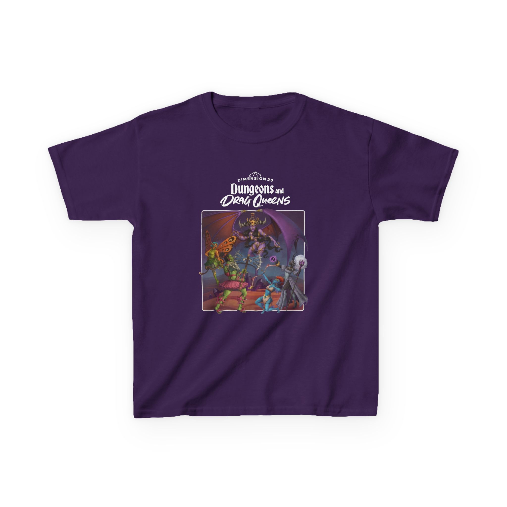 Dropout Dungeons and Drag Queens Kids Heavy Cotton™ Tee - Image 7