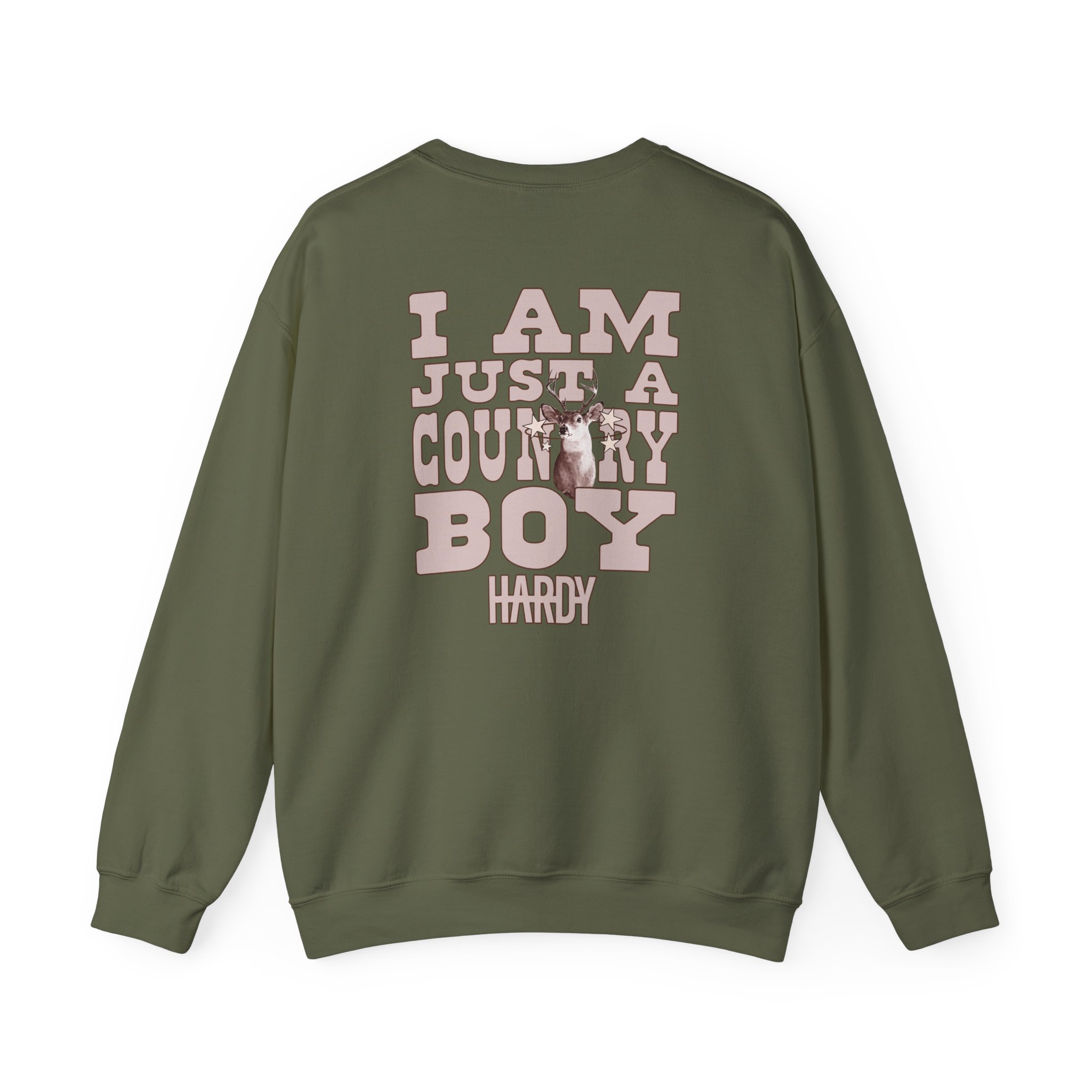 Hd I Am Just a Country Boy Crewneck Unisex Heavy Blend™ Crewneck Sweatshirt - Image 8