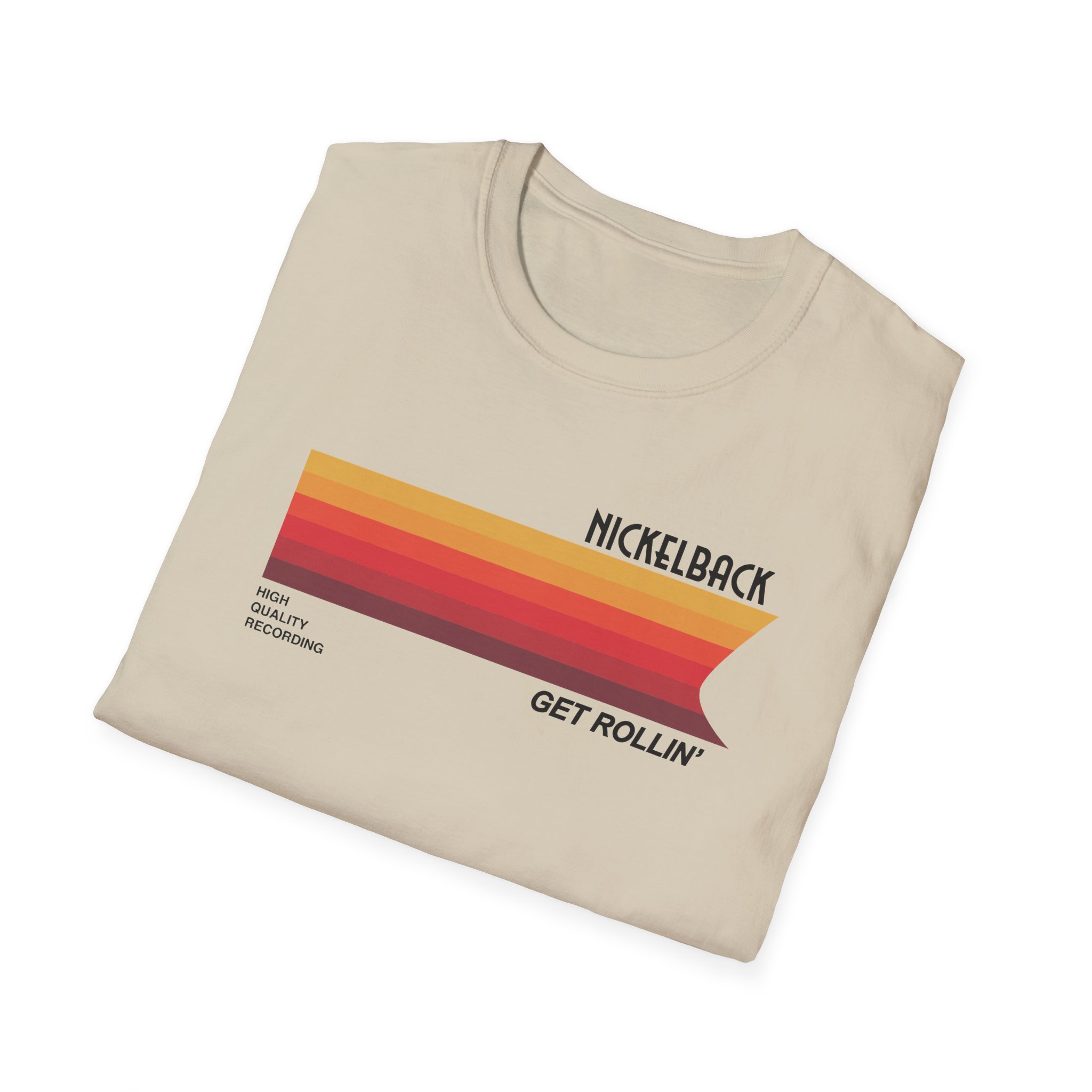 Nickelback Vhs Vintage Unisex Softstyle T-Shirt - Image 4