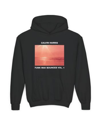 Youth Calvin Harris' Funk Wav Bounces Vol 1 Heavy Blend Hooded Sweatshirt