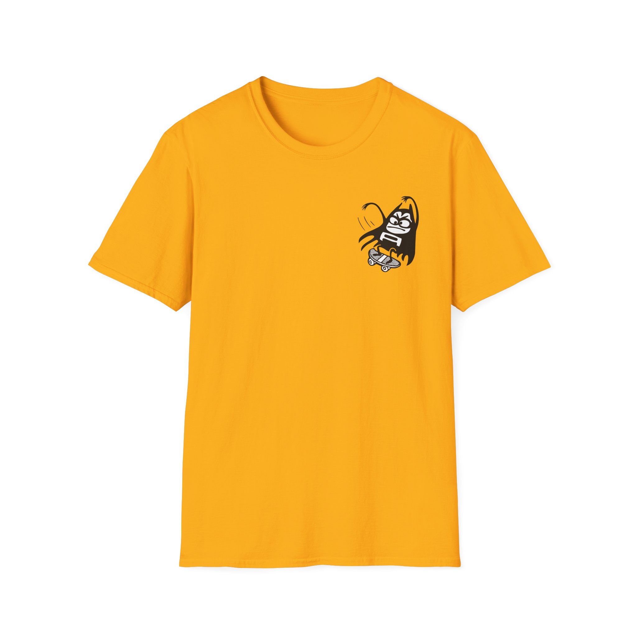 The Aquabats Lil Bat Skateboard Unisex Softstyle T-Shirt - Image 7