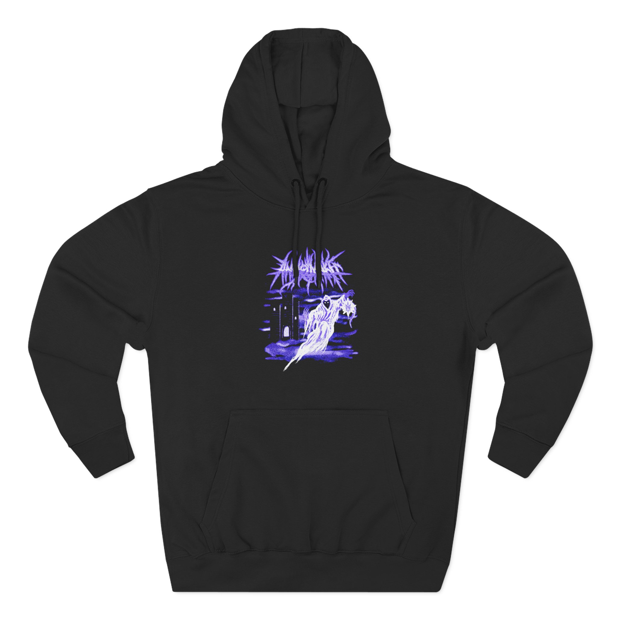 Angelmaker Spooky Three-Panel Fleece Hoodie