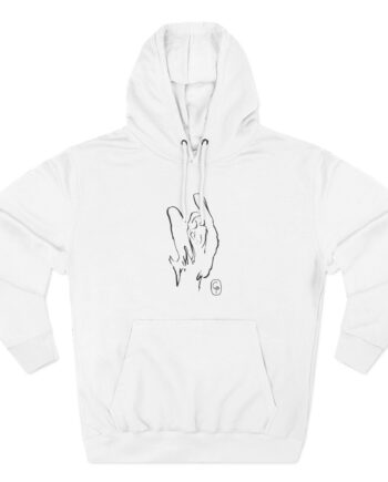Caroline Polachek Crude Drawing Three-panel Fleece Hoodie