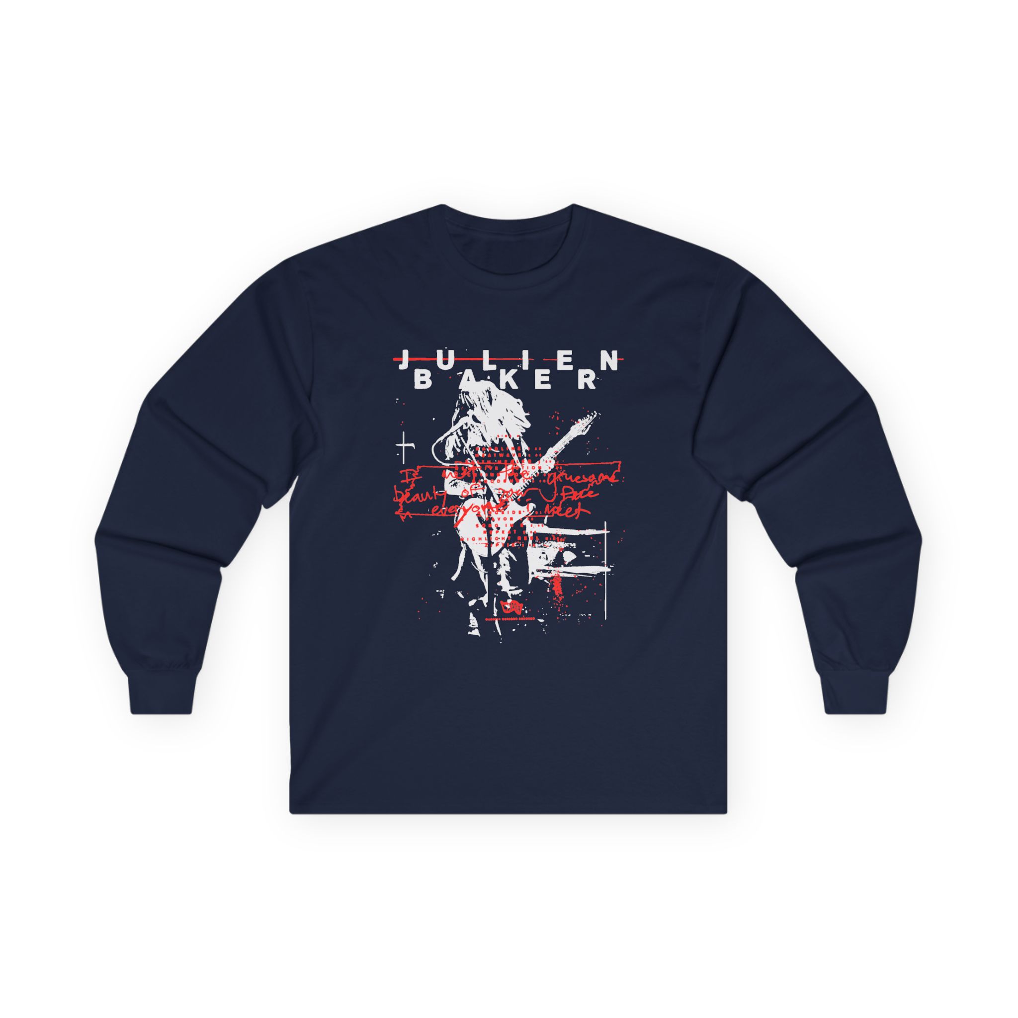 Julien Baker Live Flier Unisex Ultra Cotton Long Sleeve Tee - Image 7