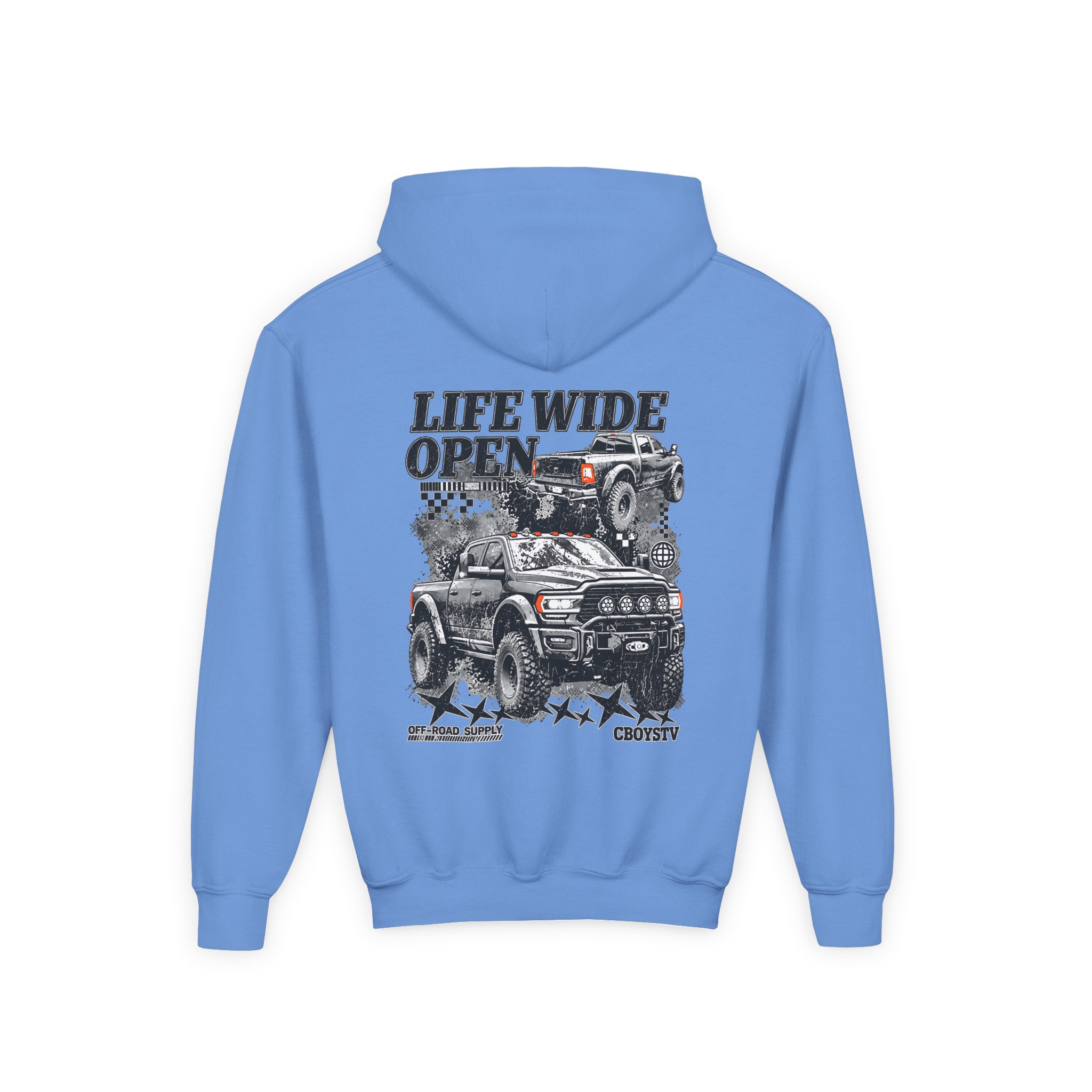 Cboystv Prospector Whiteout Youth Heavy Blend Hooded Sweatshirt - Image 10