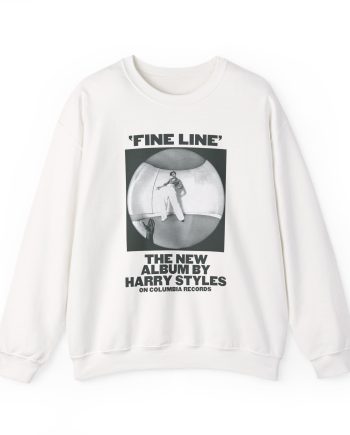 Love on Tour Fine Line Unisex Heavy Blend™ Crewneck Sweatshirt