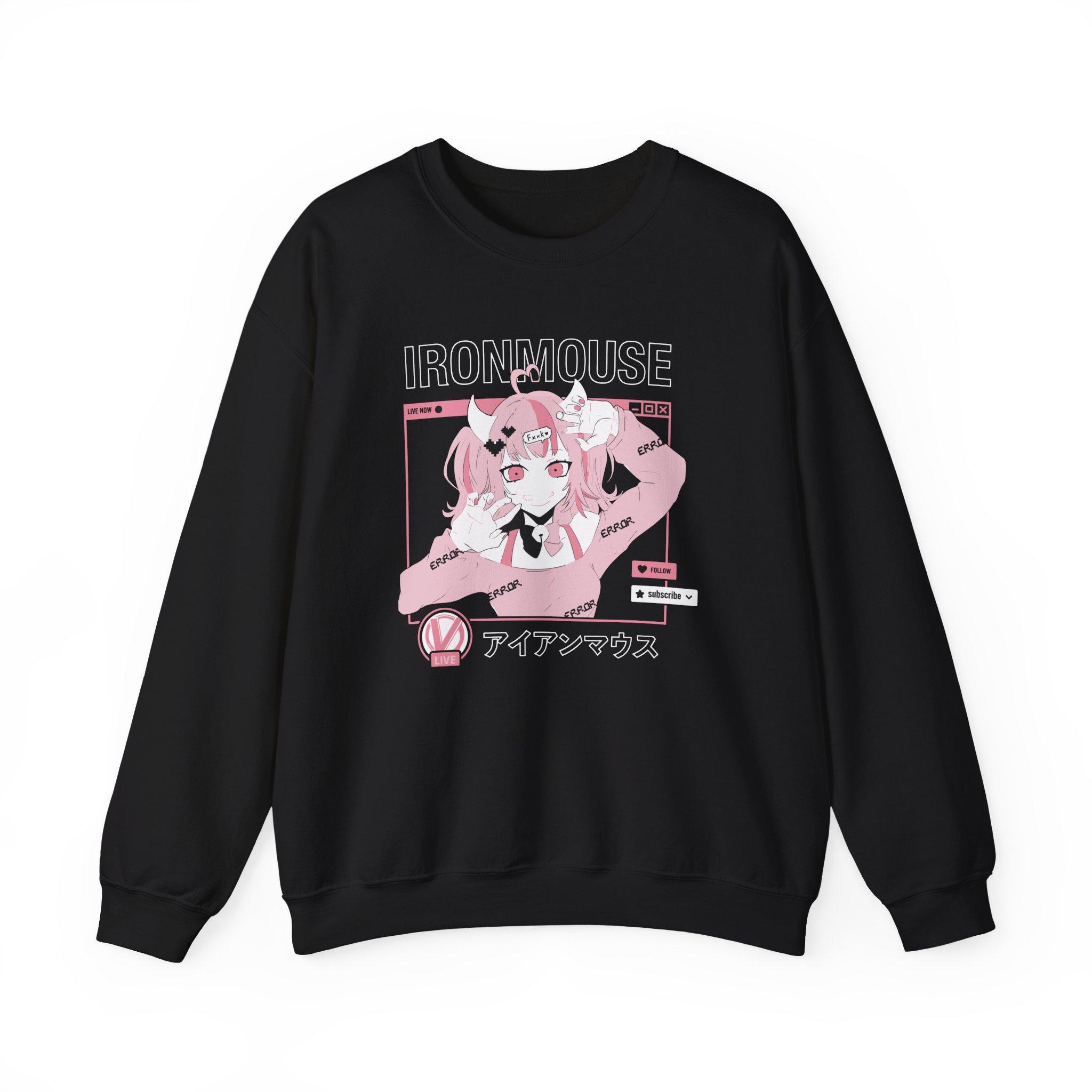 Ironmouse Live Unisex Heavy Blend™ Crewneck Sweatshirt