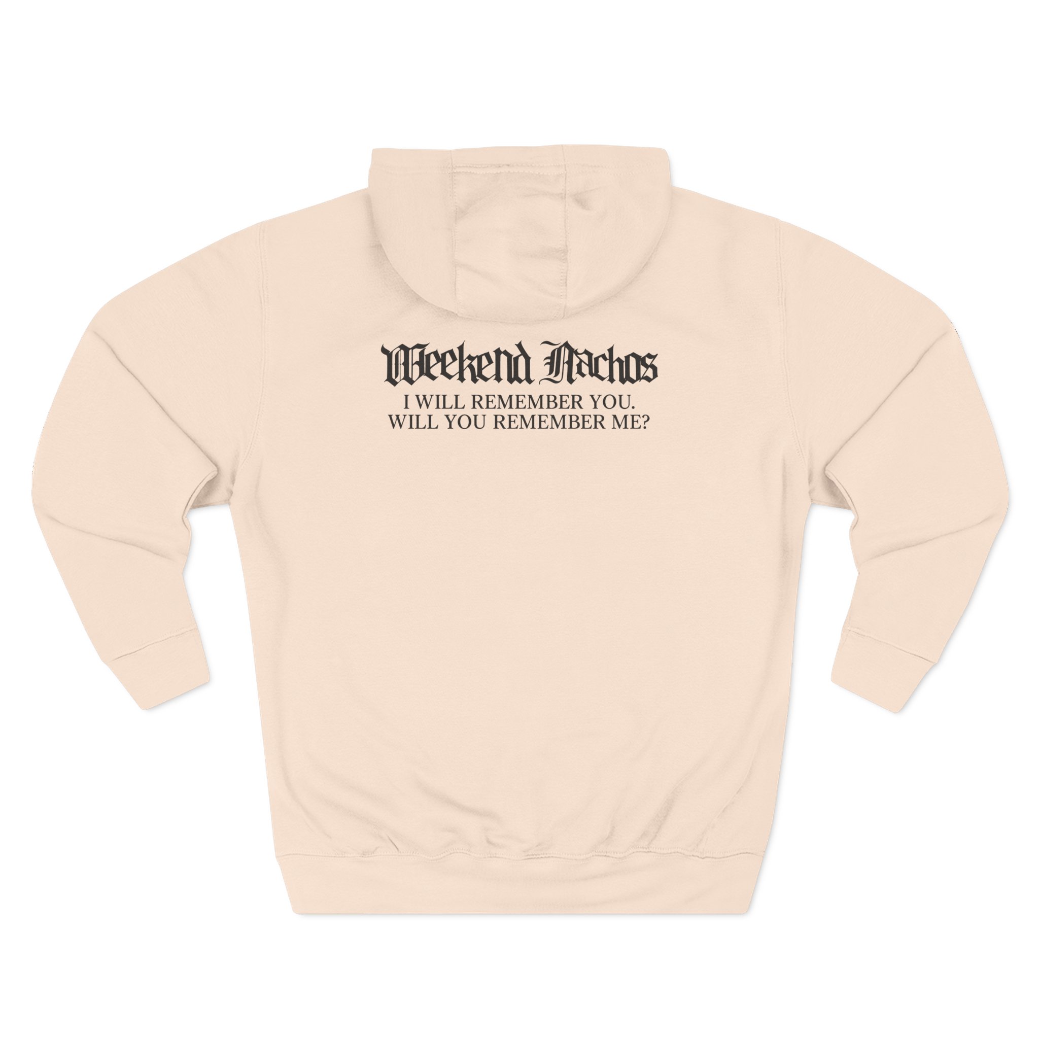 Weekend Nachos Sarah Three-Panel Fleece Hoodie - Image 8