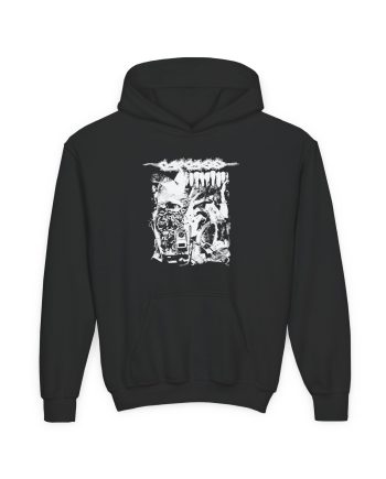Youth Carcass Flesh Ripping Sonic Torment Heavy Blend Hooded Sweatshirt