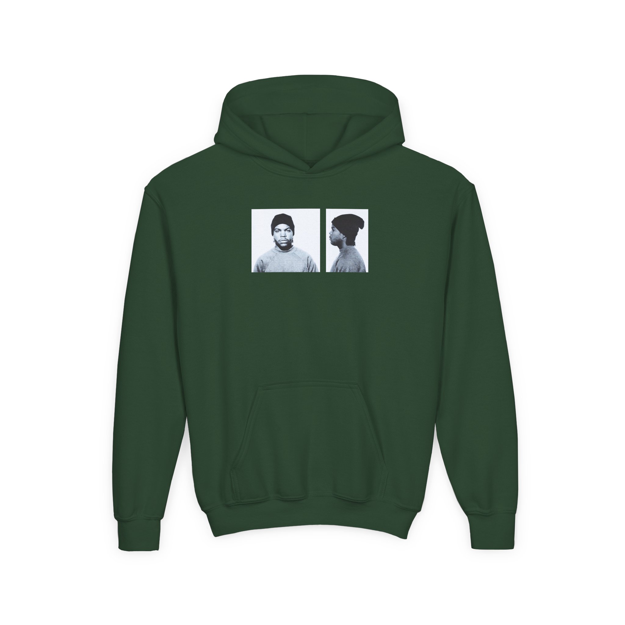 Ice Cube Mug Shot Youth Heavy Blend Hooded Sweatshirt - Image 5