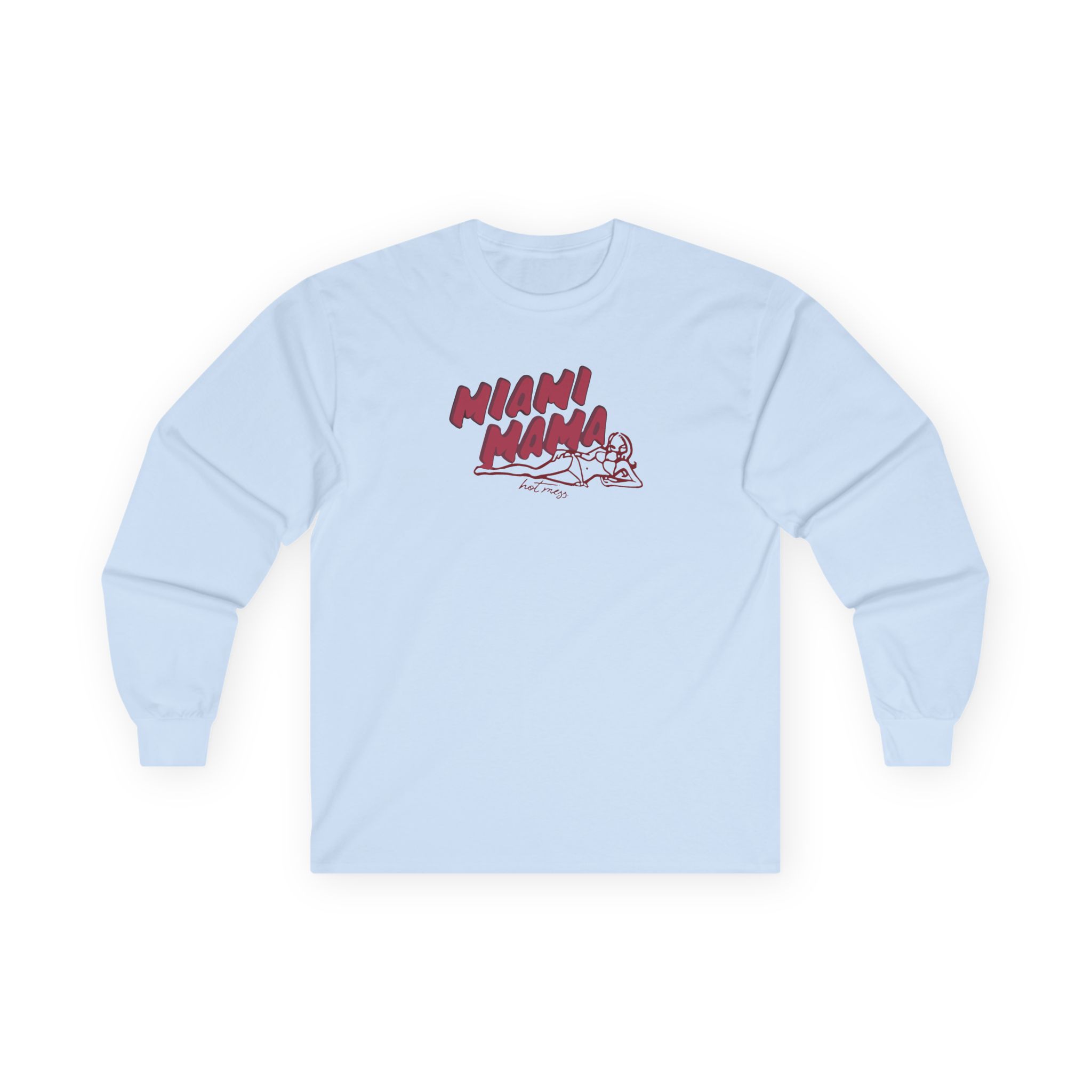 Alix Earle Miami Mama Unisex Ultra Cotton Long Sleeve Tee - Image 7
