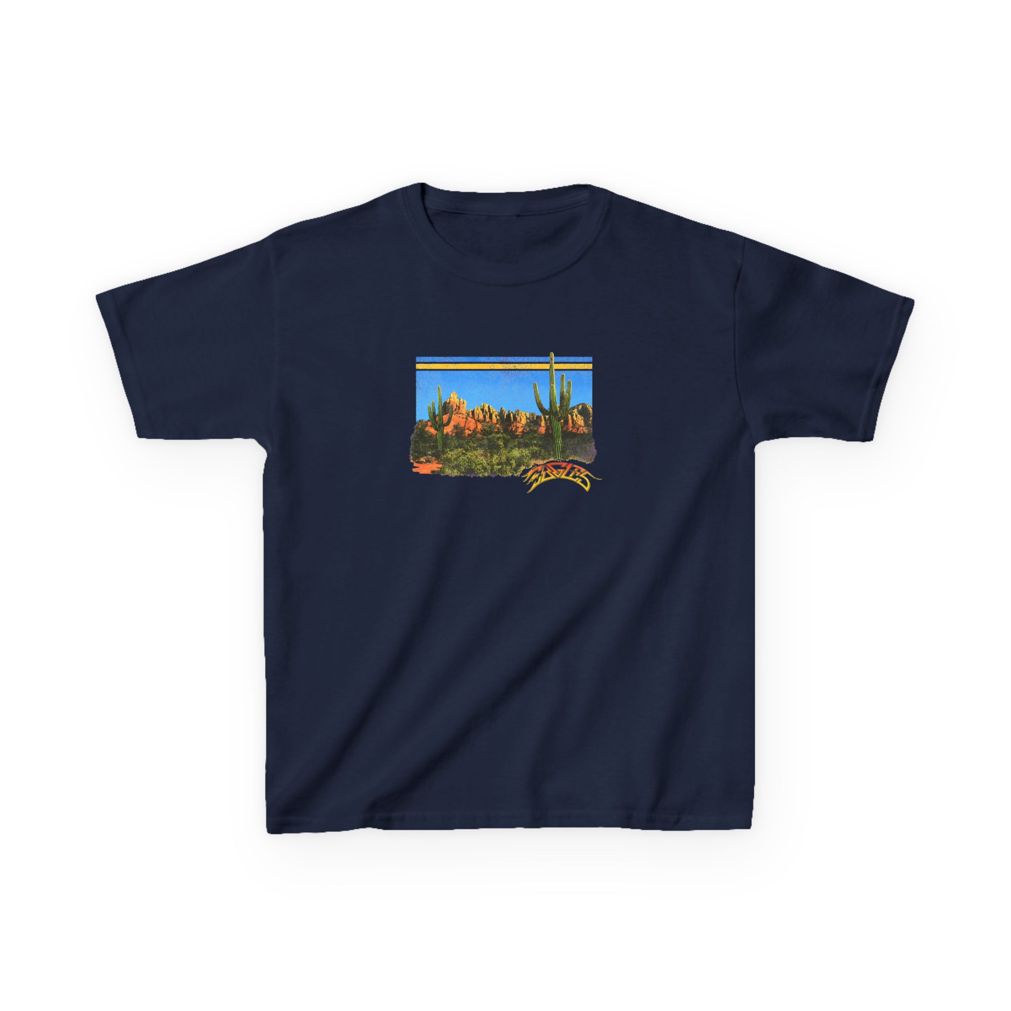 Kids The Eagles Peaceful Easy Feeling Desert Heavy Cotton™ Tee - Image 13