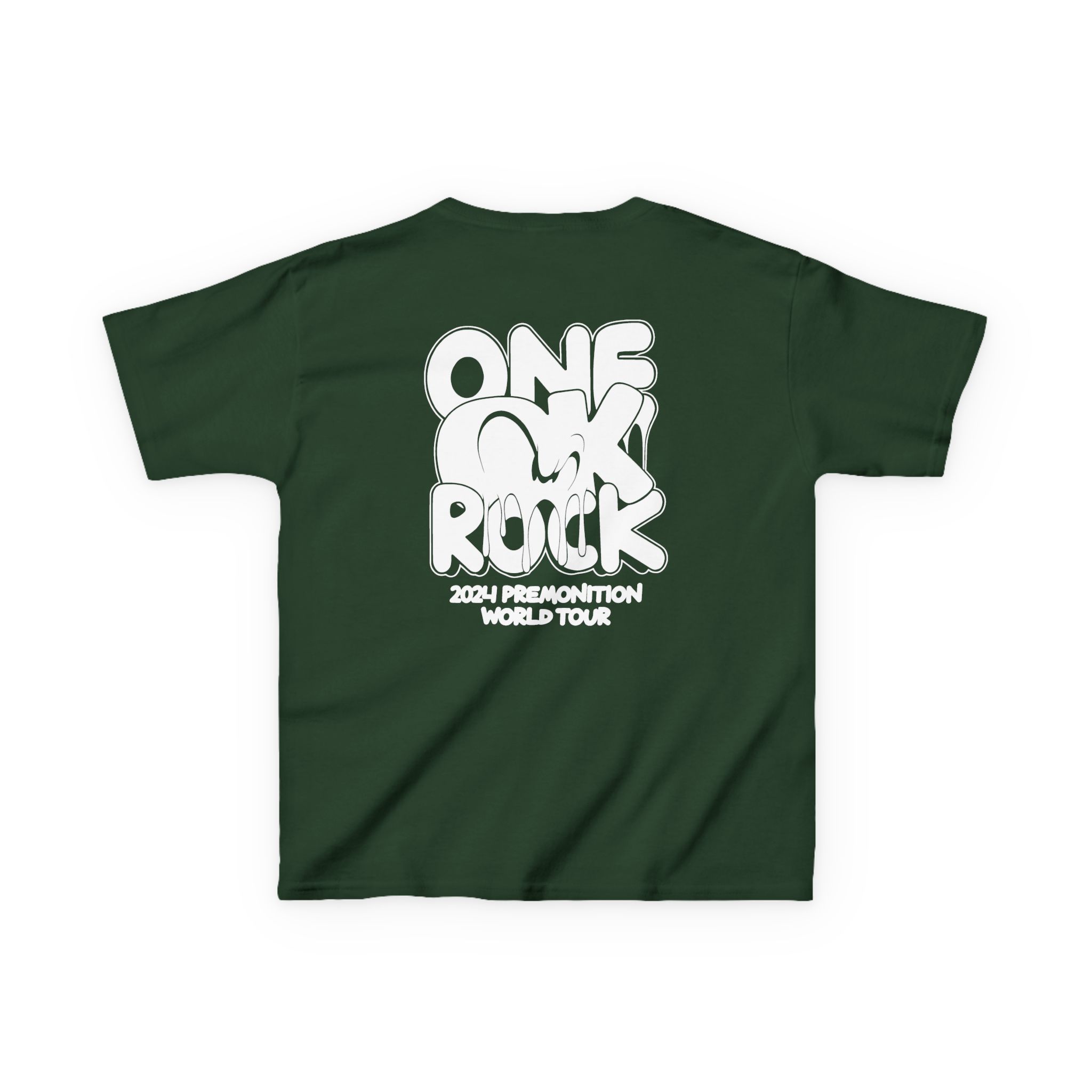 One Ok Rock Premonition World Tour Kids Heavy Cotton™ Tee - Image 6