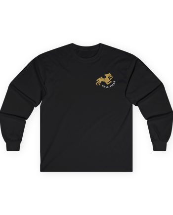 Novo Amor Embroidered Deer Unisex Ultra Cotton Long Sleeve Tee