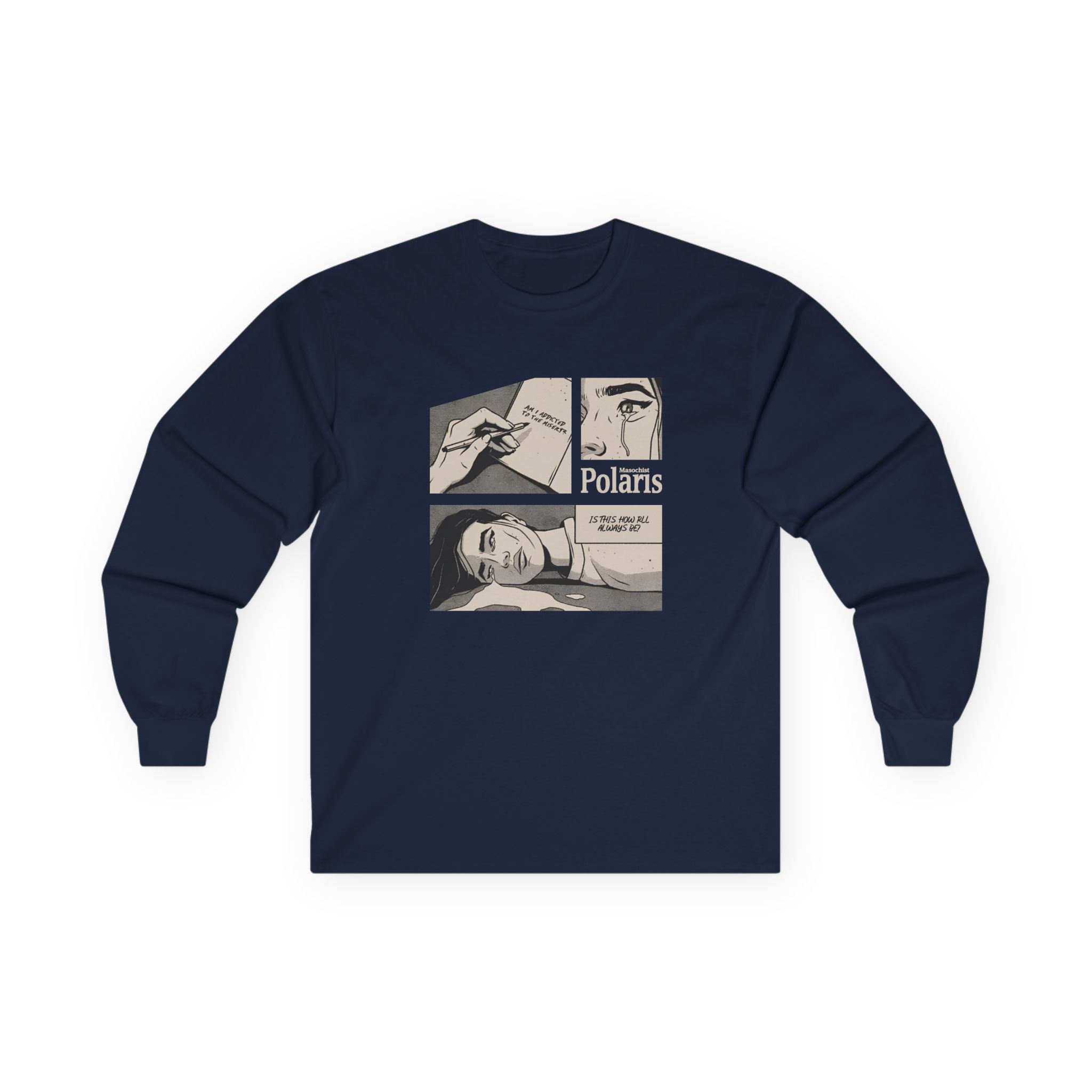 Polaris Comic Unisex Ultra Cotton Long Sleeve Tee - Image 5