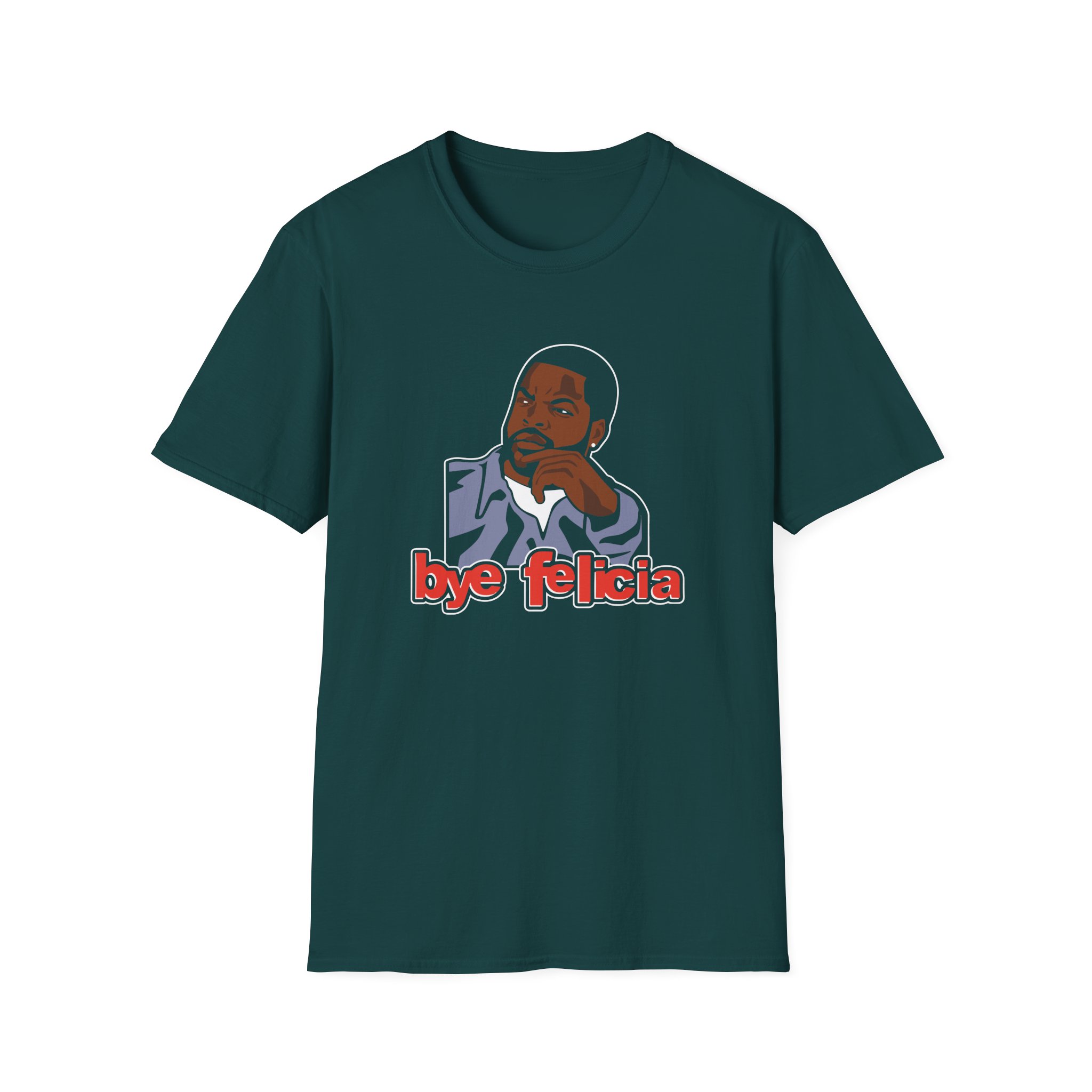Ice Cube Bye Felicia Unisex Softstyle T-Shirt - Image 7