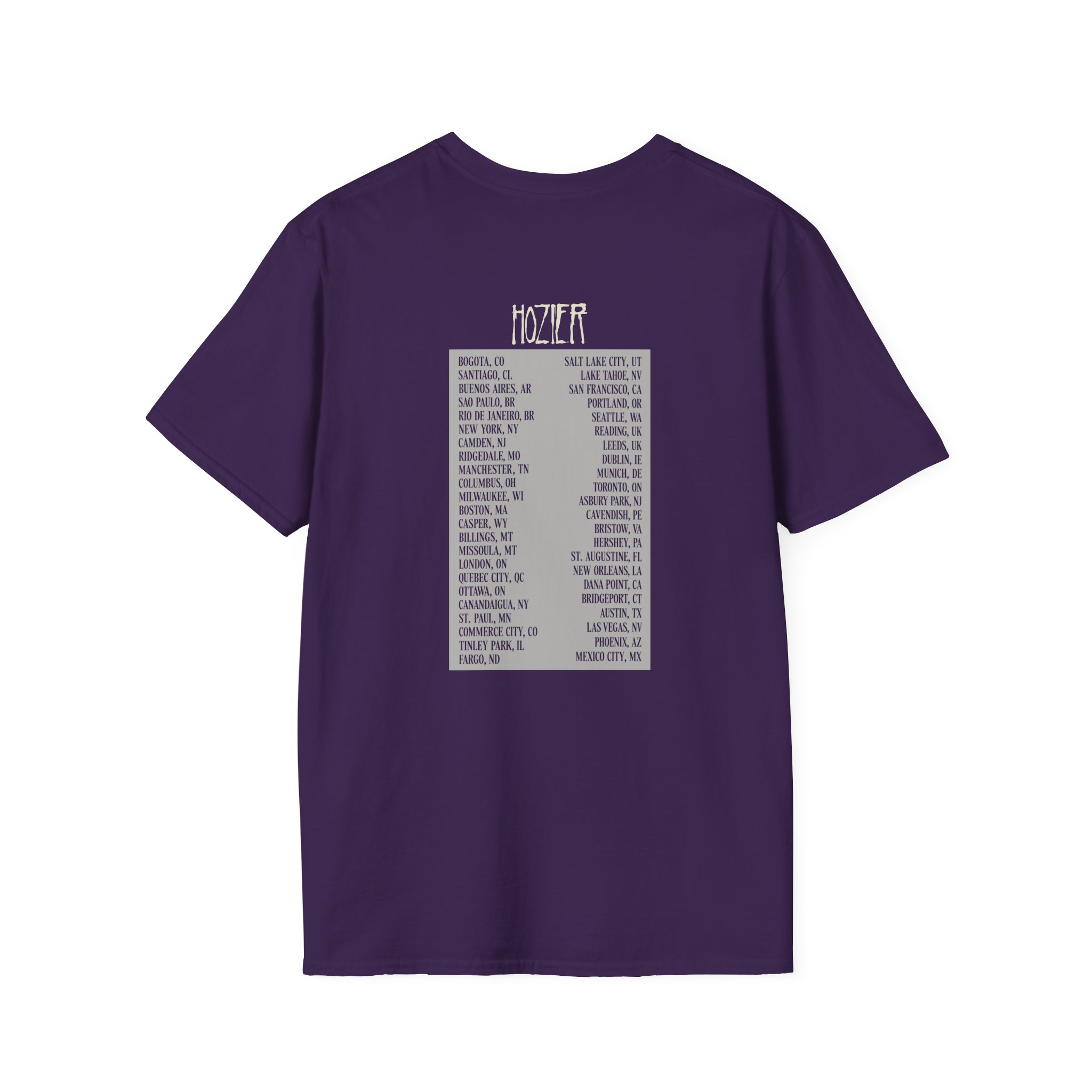 Hozier Unreal Unearth Unisex Softstyle T-Shirt - Image 10