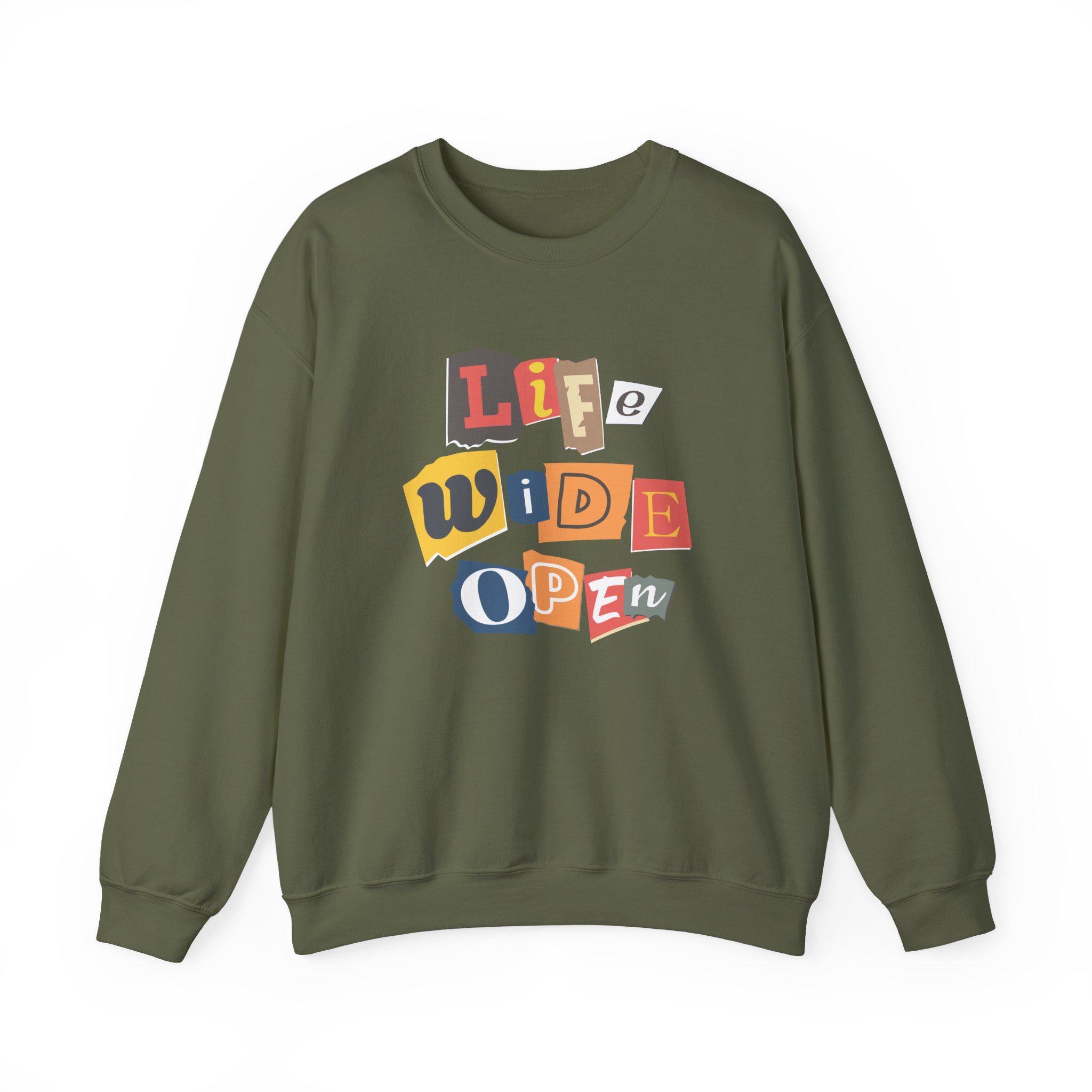 Cboystv Ransom Note Unisex Heavy Blend™ Crewneck Sweatshirt - Image 9