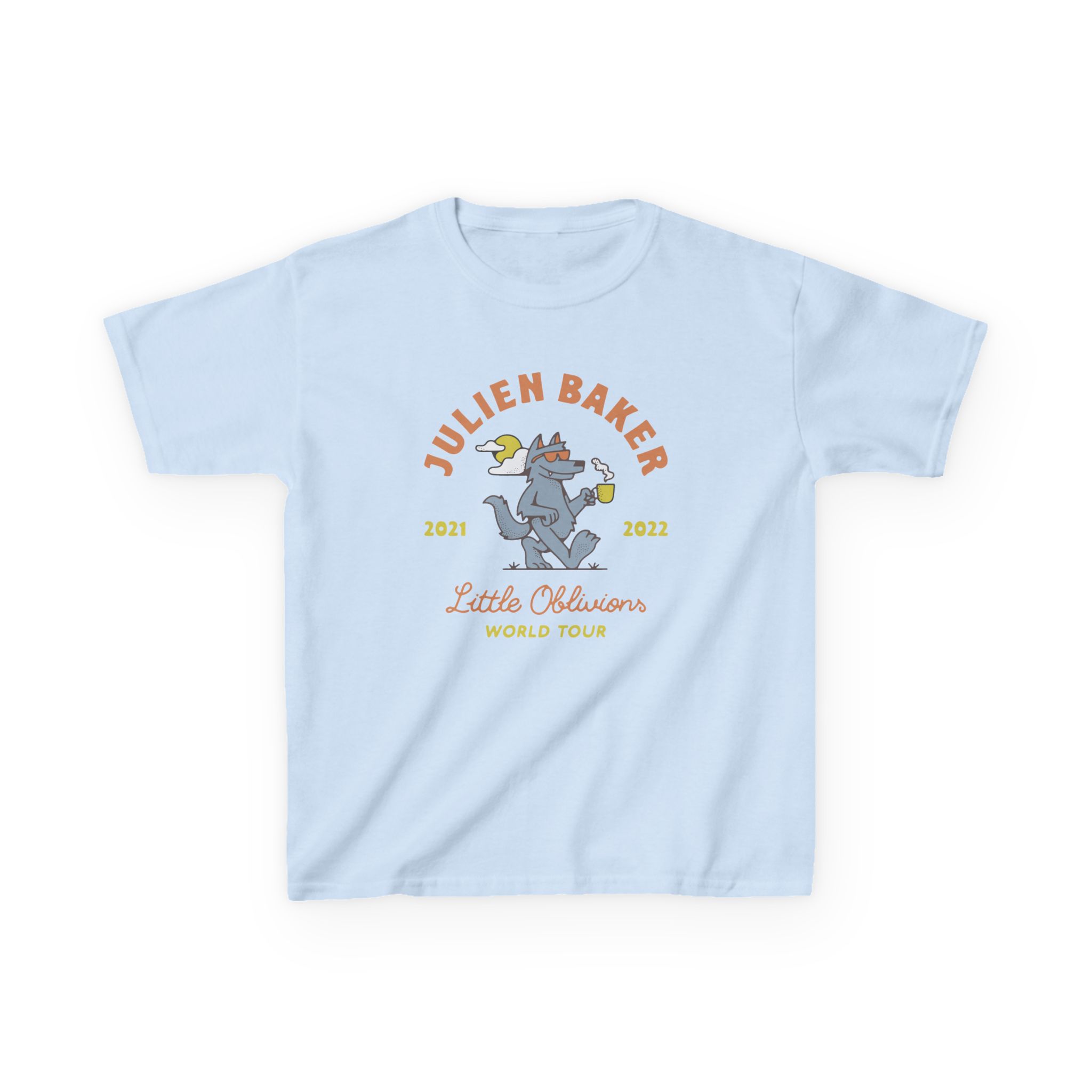 Julien Baker Little Oblivions World Tour Kids Heavy Cotton™ Tee - Image 9