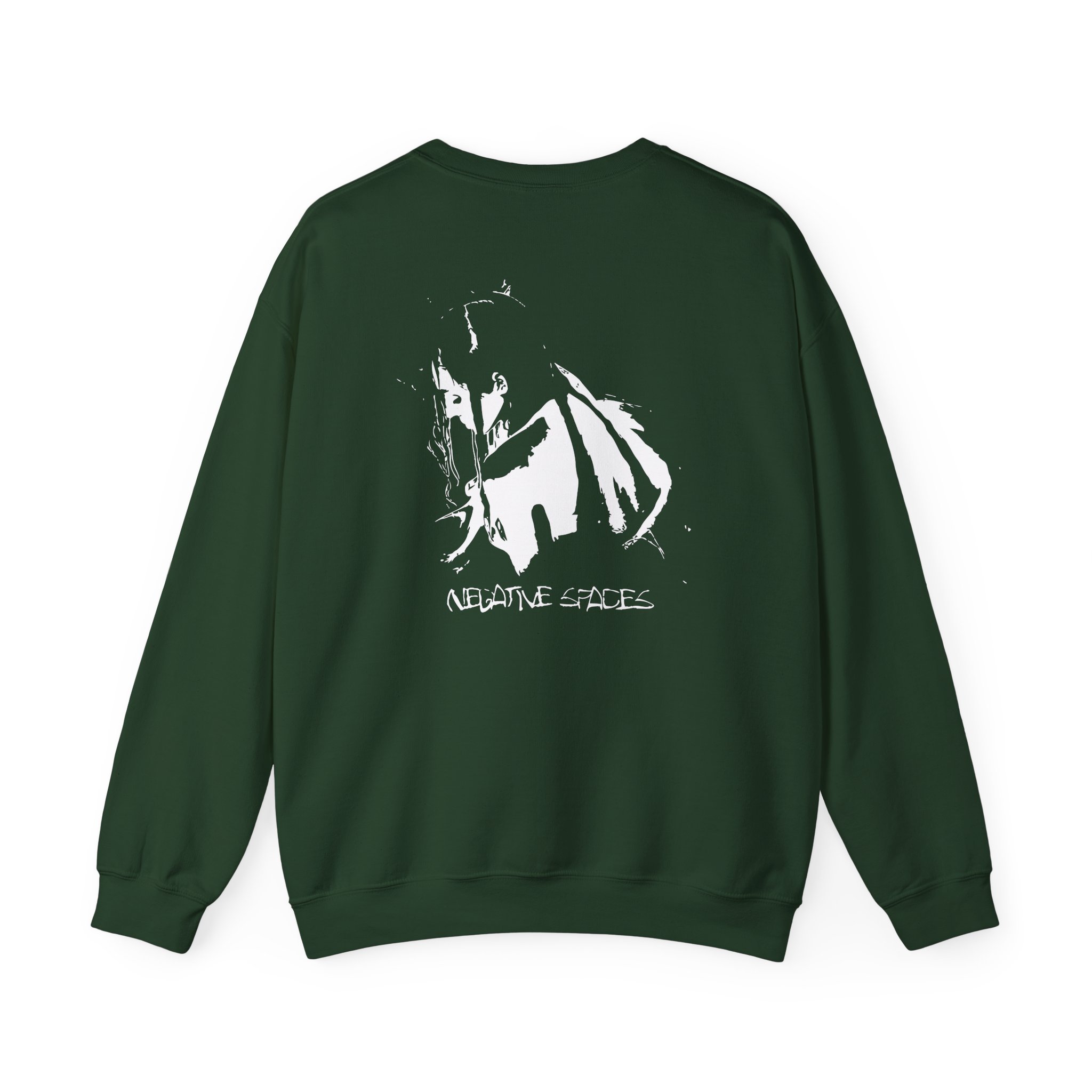 Poppy Negative Spaces Unisex Heavy Blend™ Crewneck Sweatshirt - Image 6