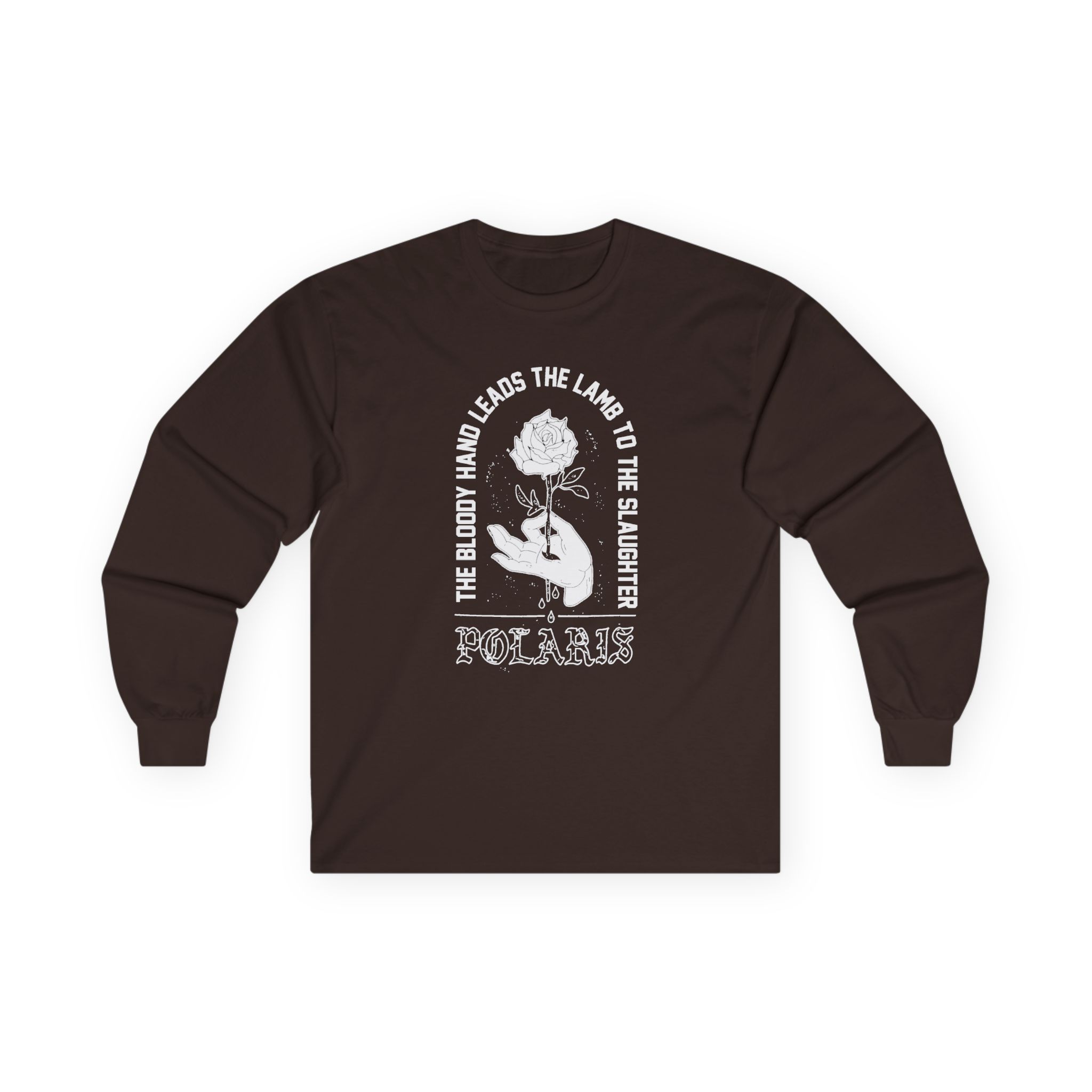 Polaris Bloody Hand Unisex Ultra Cotton Long Sleeve Tee - Image 5