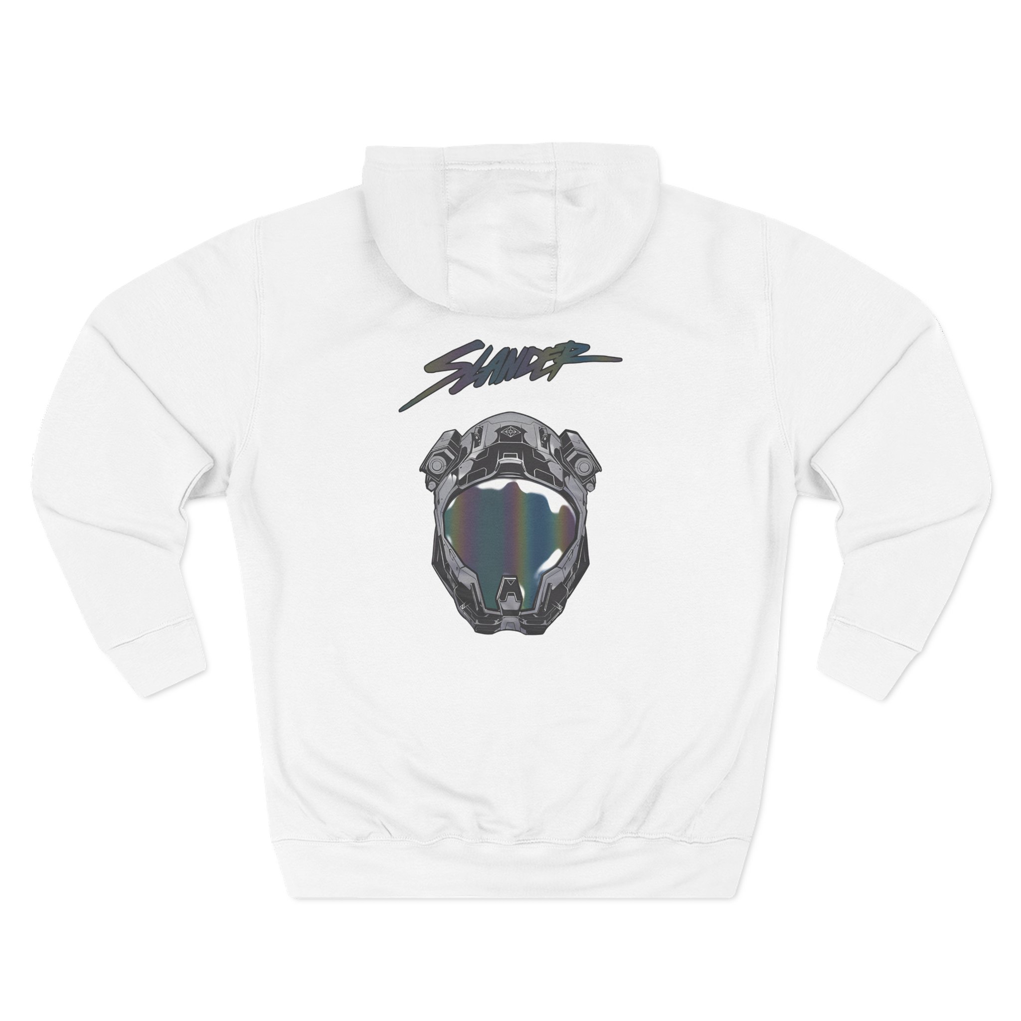 Slander Three-Panel Fleece Hoodie - Image 4