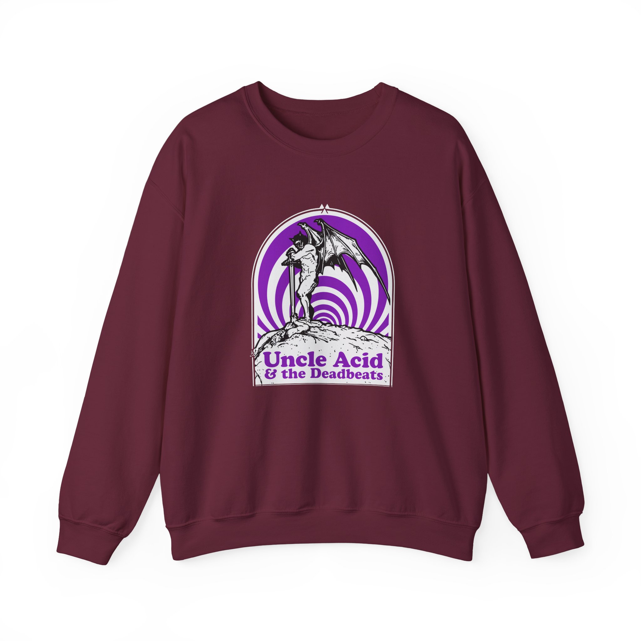 Deadbeats & Uncle Acid Unisex Heavy Blend™ Crewneck Sweatshirt - Image 3