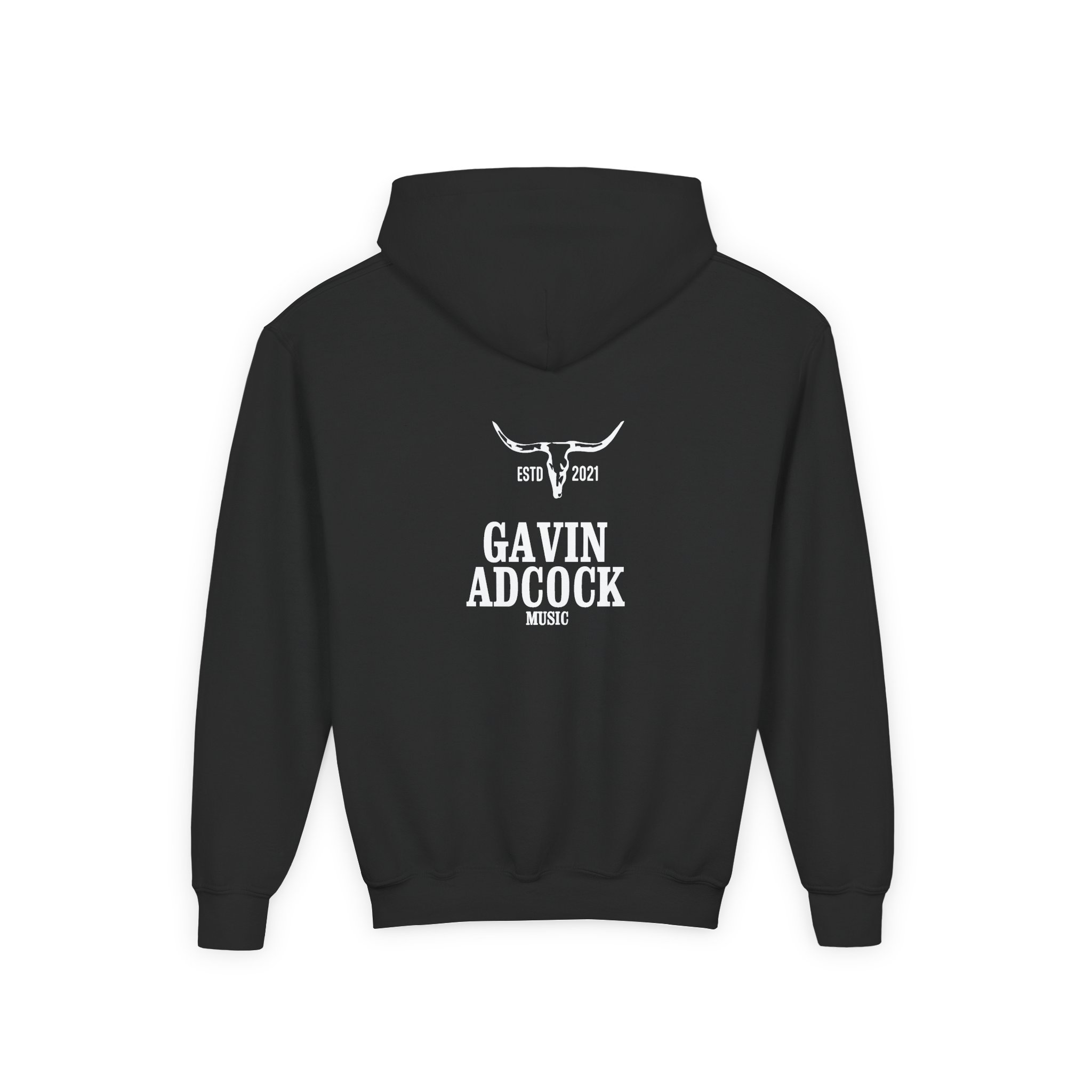 Gavin Adcock a Cigarette Smokin Youth Heavy Blend Hooded Sweatshirt - Image 2