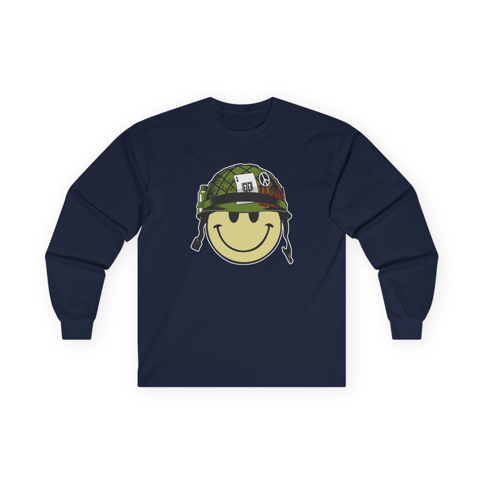 Roman Atwood Smiley Unisex Ultra Cotton Long Sleeve Tee - Image 13