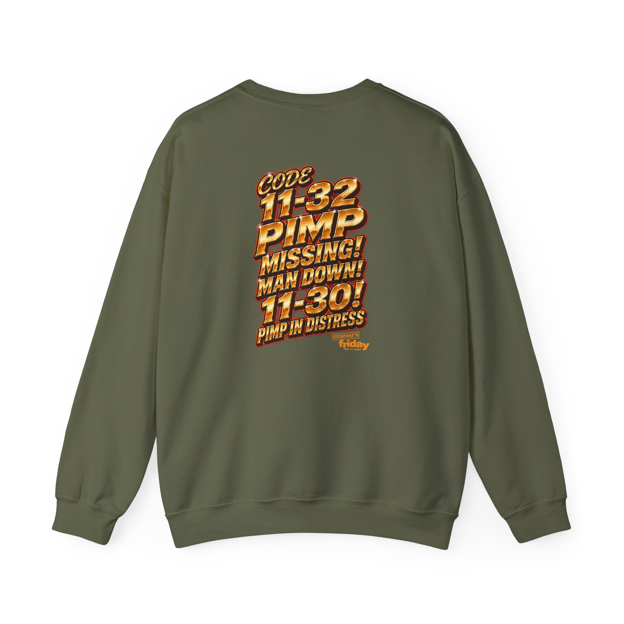 Ice Cube Pimp Unisex Heavy Blend™ Crewneck Sweatshirt - Image 6
