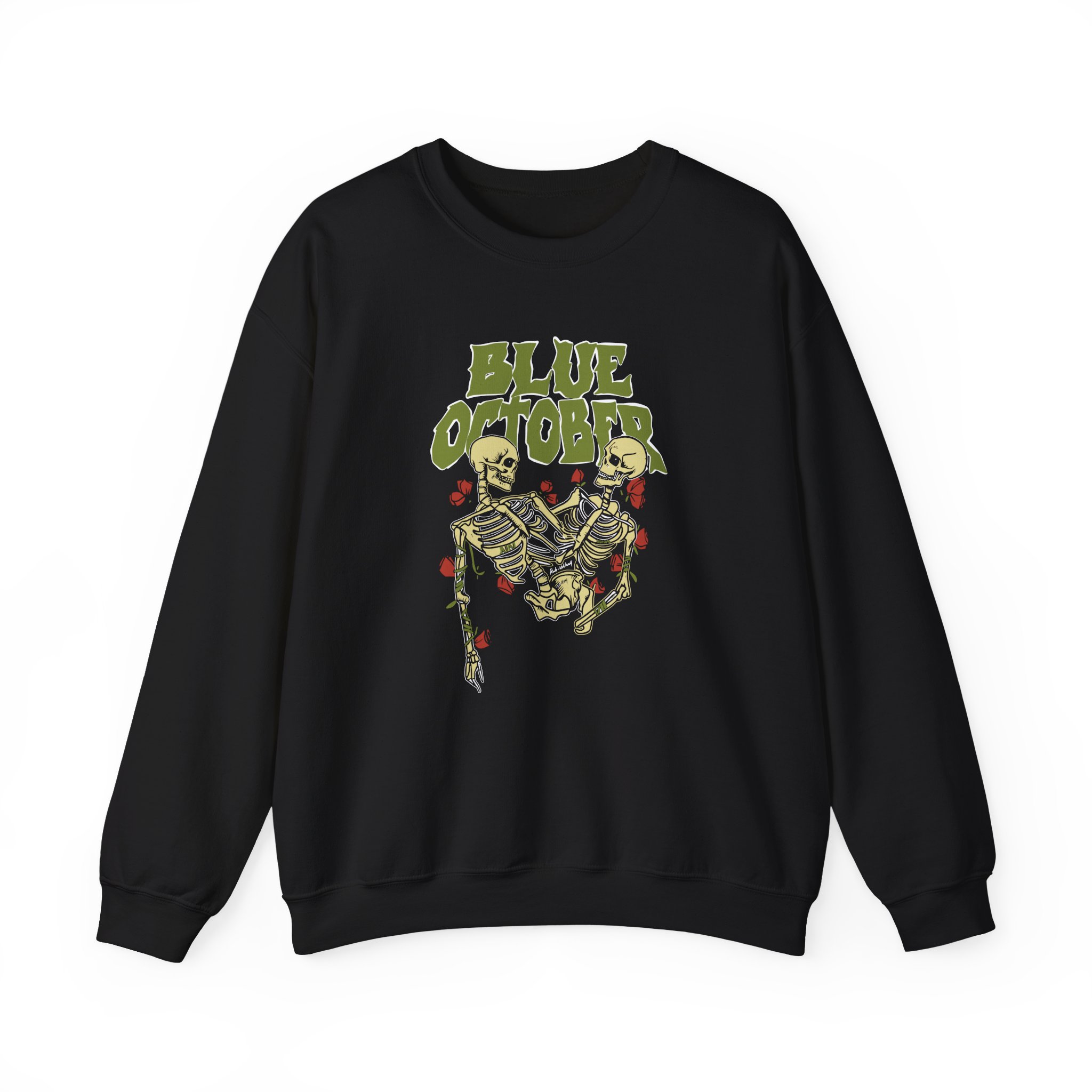 Blue October Skeleton Buddies Unisex Heavy Blend™ Crewneck Sweatshirt
