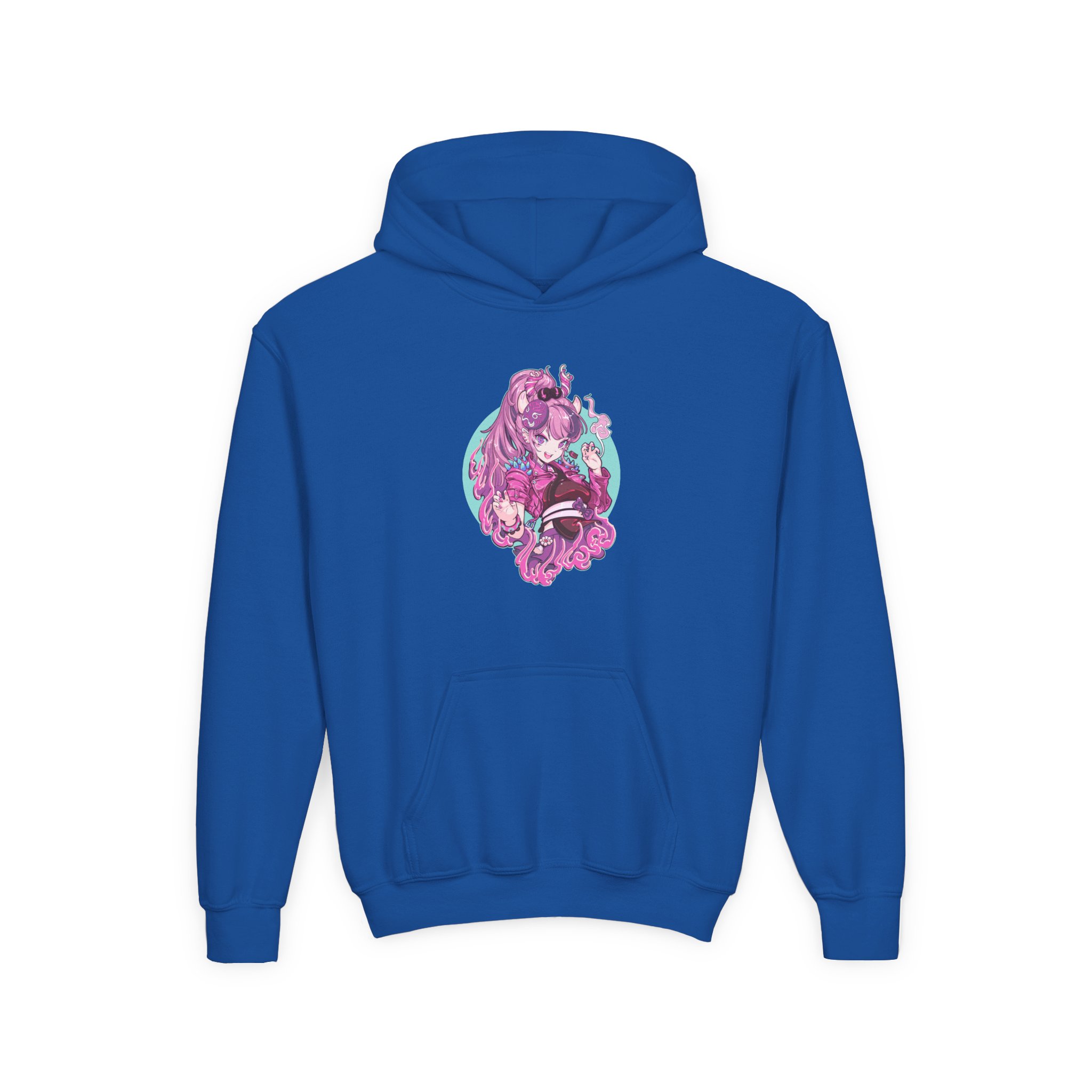 Ironmouse × Invasion Club Youth Heavy Blend Hooded Sweatshirt - Image 7