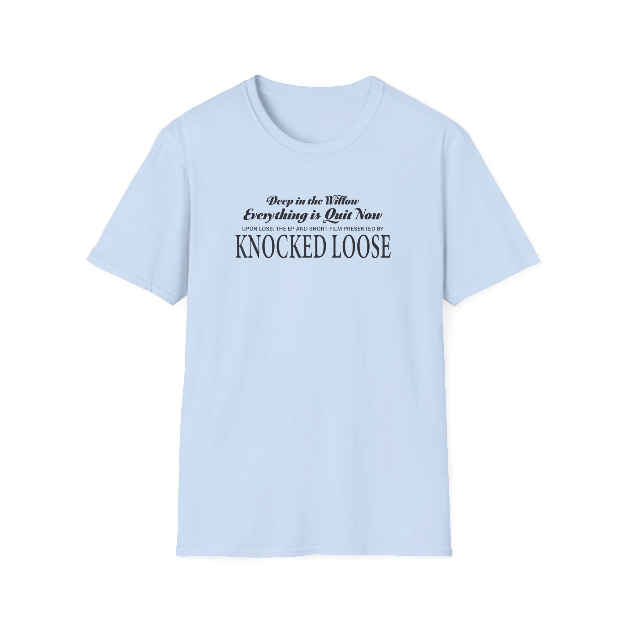 Knocked Loose Quiet Now Unisex Softstyle T-shirt - Image 11
