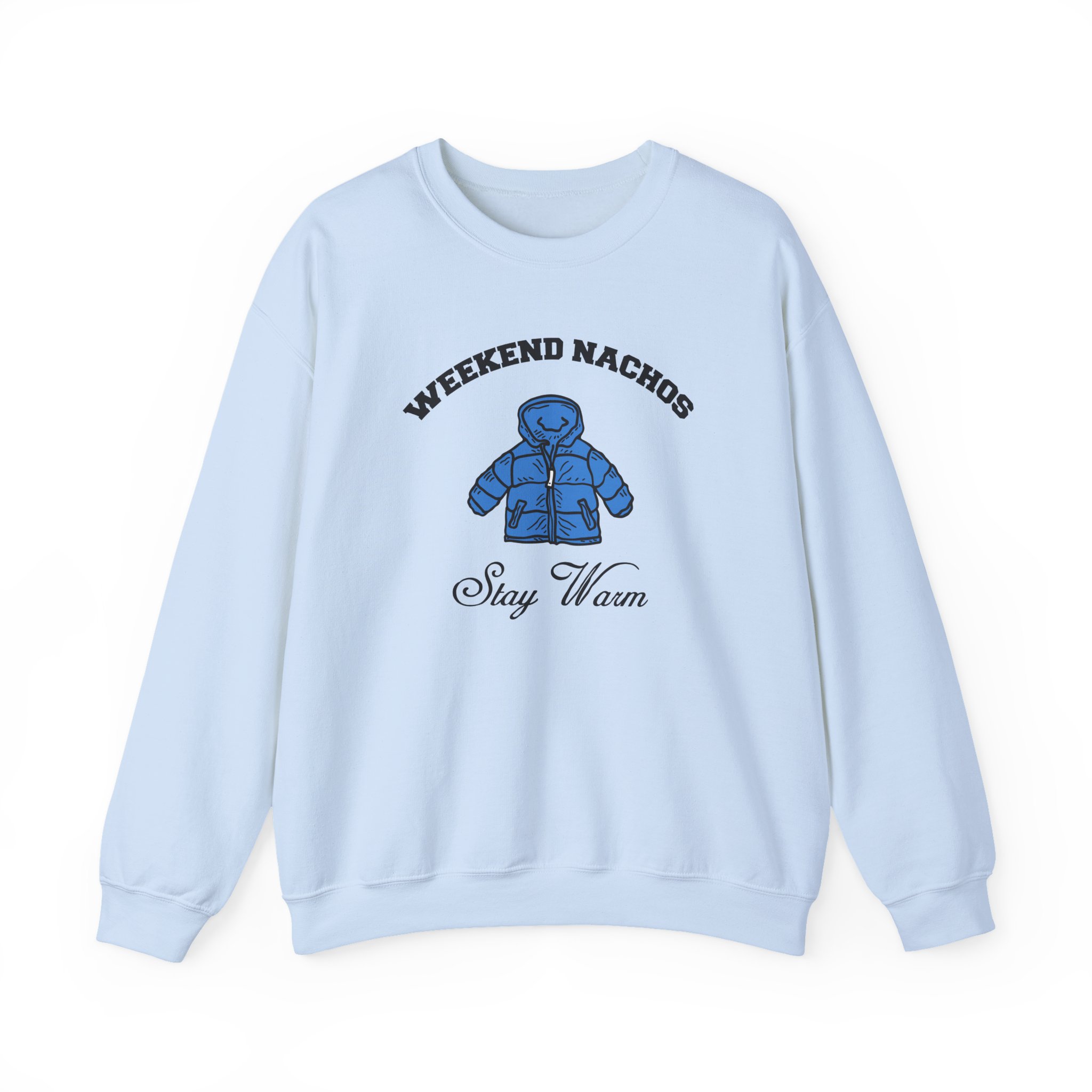 Weekend Nachos Unisex Heavy Blend™ Crewneck Sweatshirt - Image 9