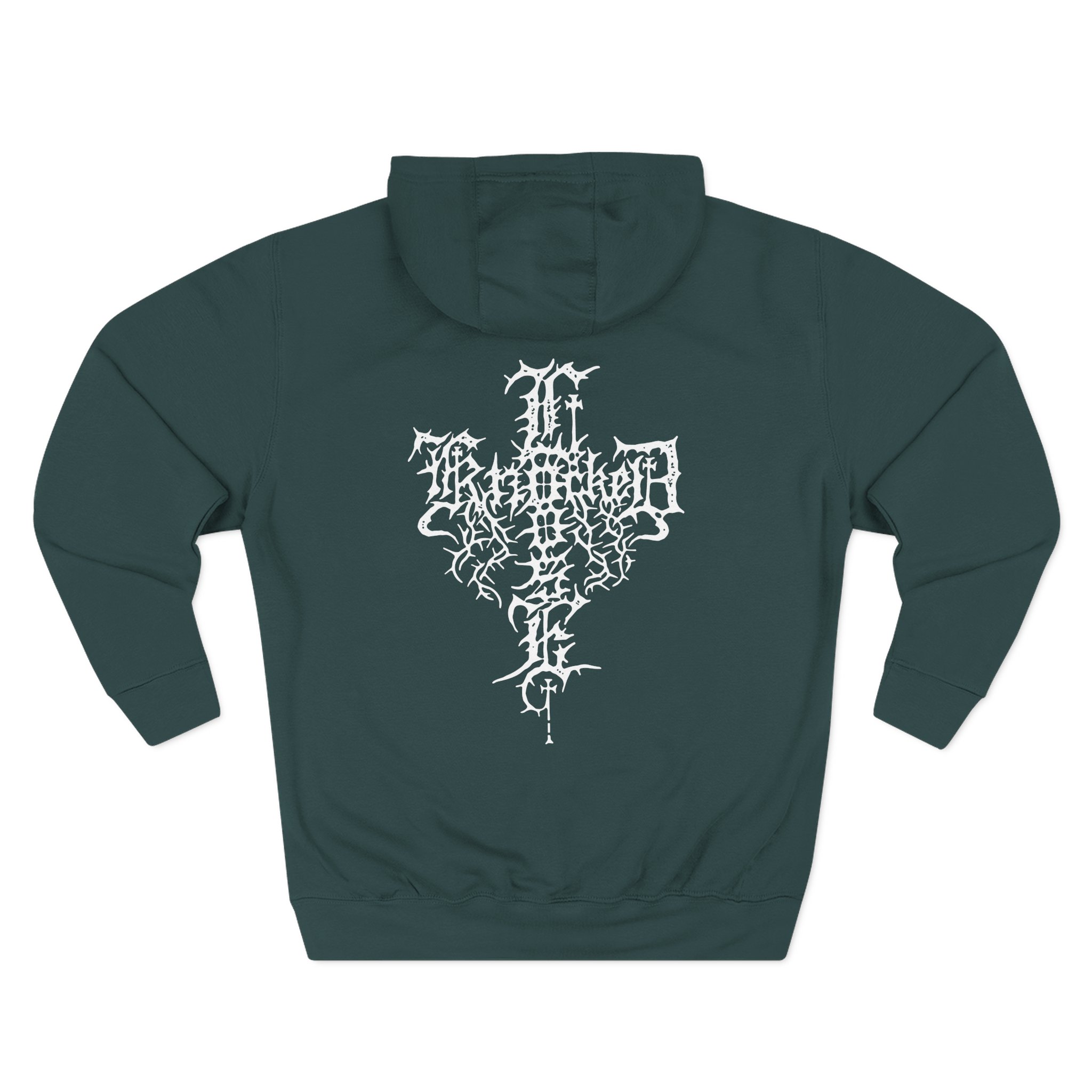 Knocked Loose Hate Yourself Three-Panel Fleece Hoodie - Image 6