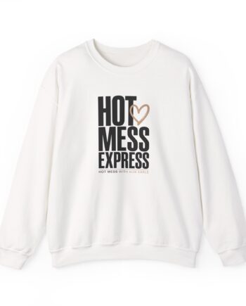Alix Earle Hot Mess Express Unisex Heavy Blend™ Crewneck Sweatshirt