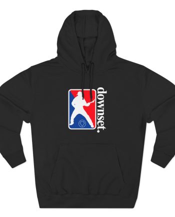 Downset Three-Panel Fleece Hoodie