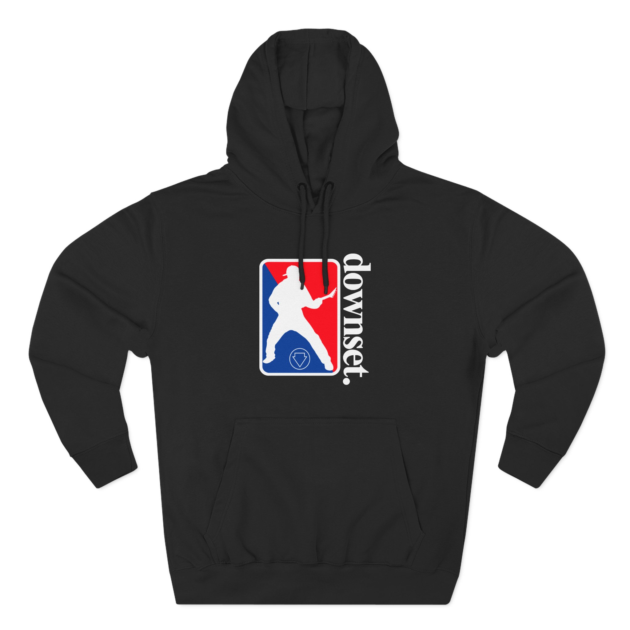 Downset Three-Panel Fleece Hoodie