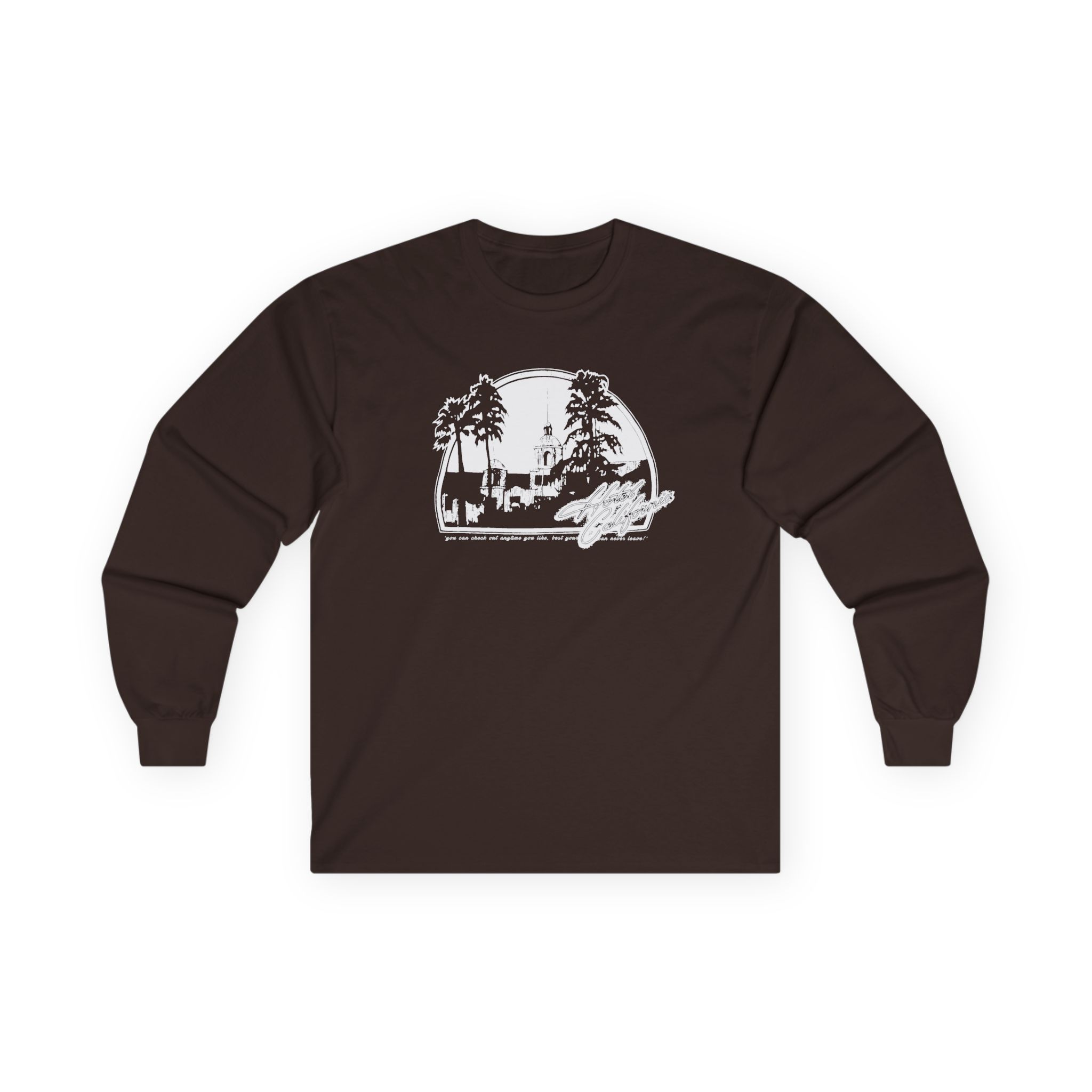 The Eagles Hotel California Unisex Ultra Cotton Long Sleeve Tee - Image 3