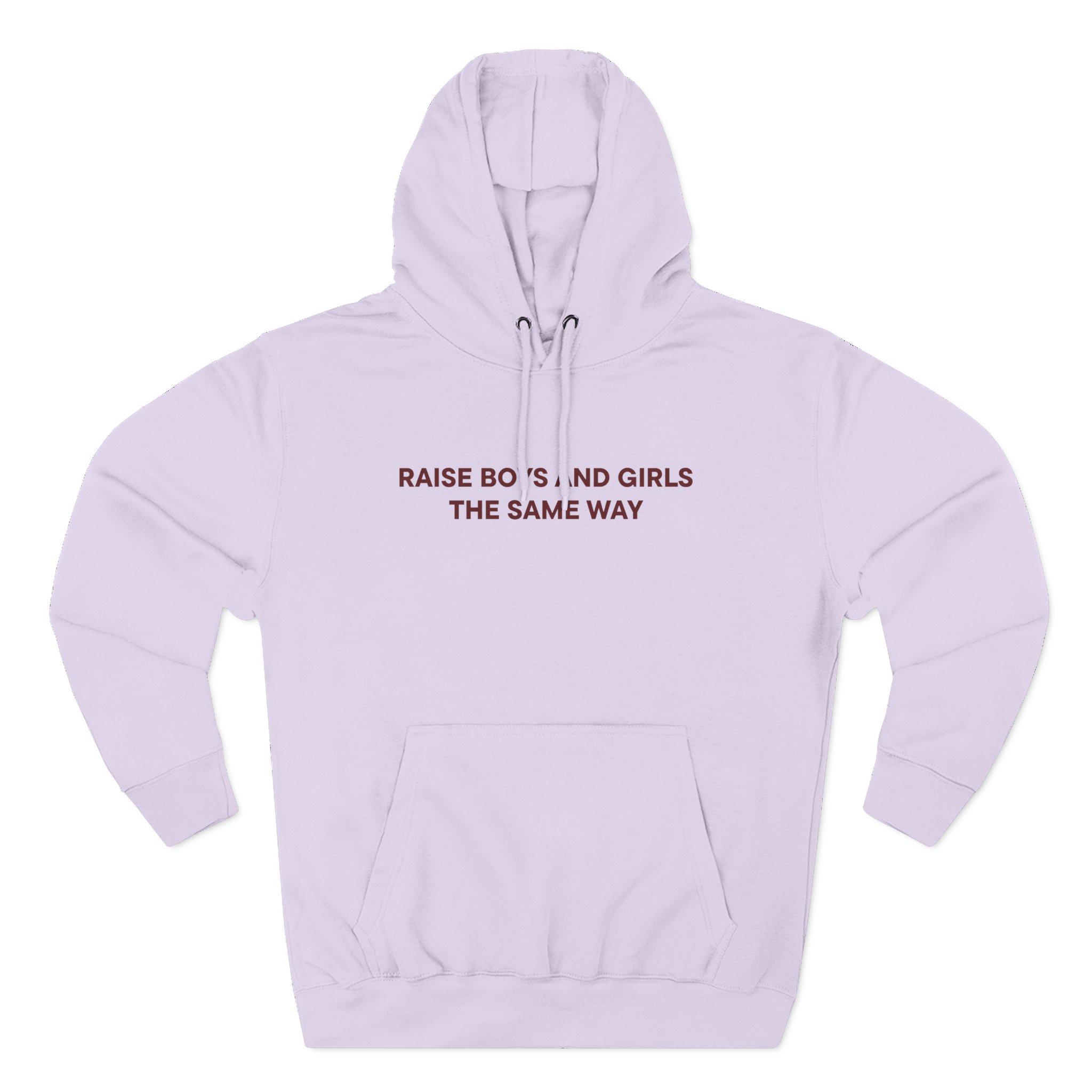 Jenny Holzer Raise the Same Way Three-Panel Fleece Hoodie - Image 13