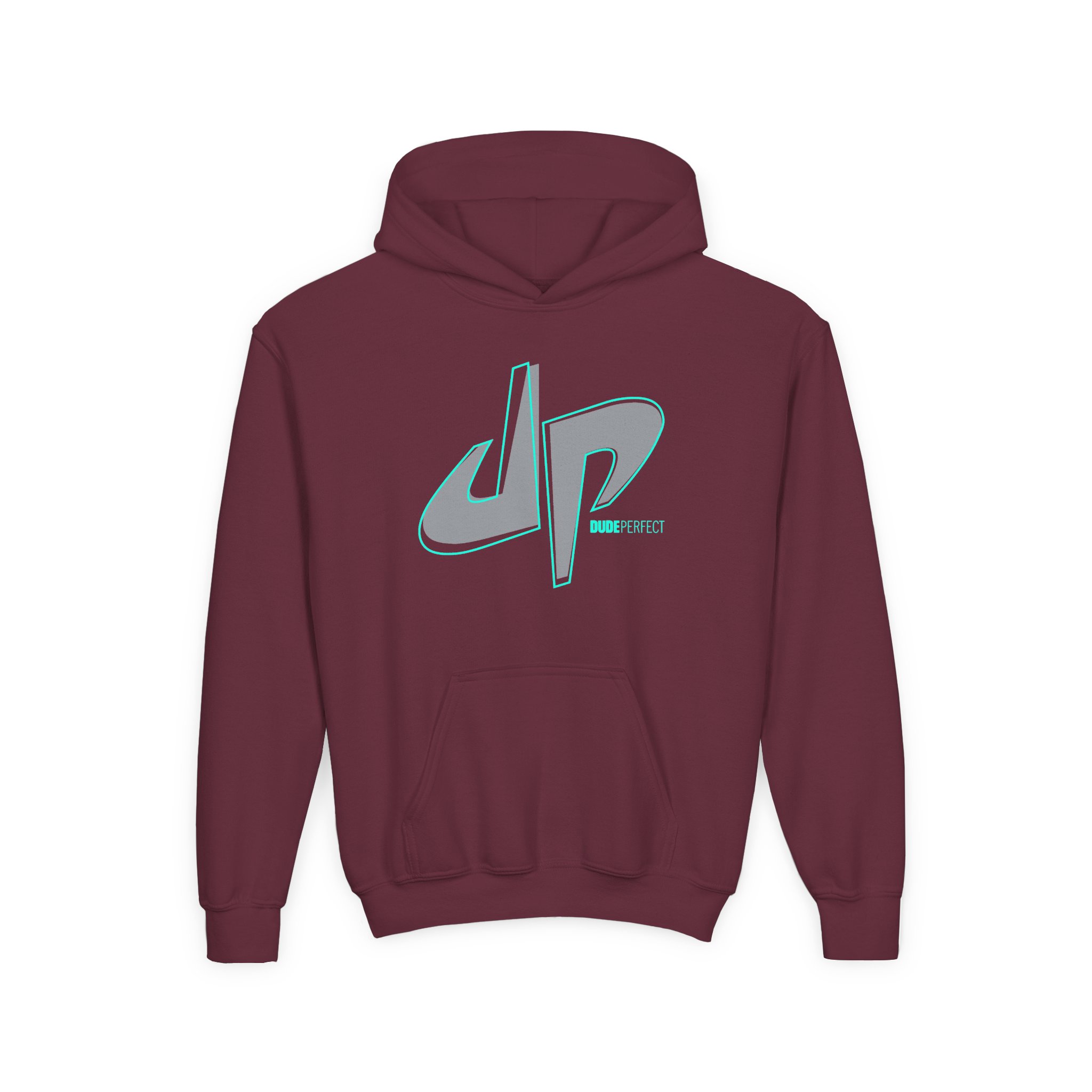 Dude Perfect Pound It Reflective Youth Heavy Blend Hooded Sweatshirt - Image 3